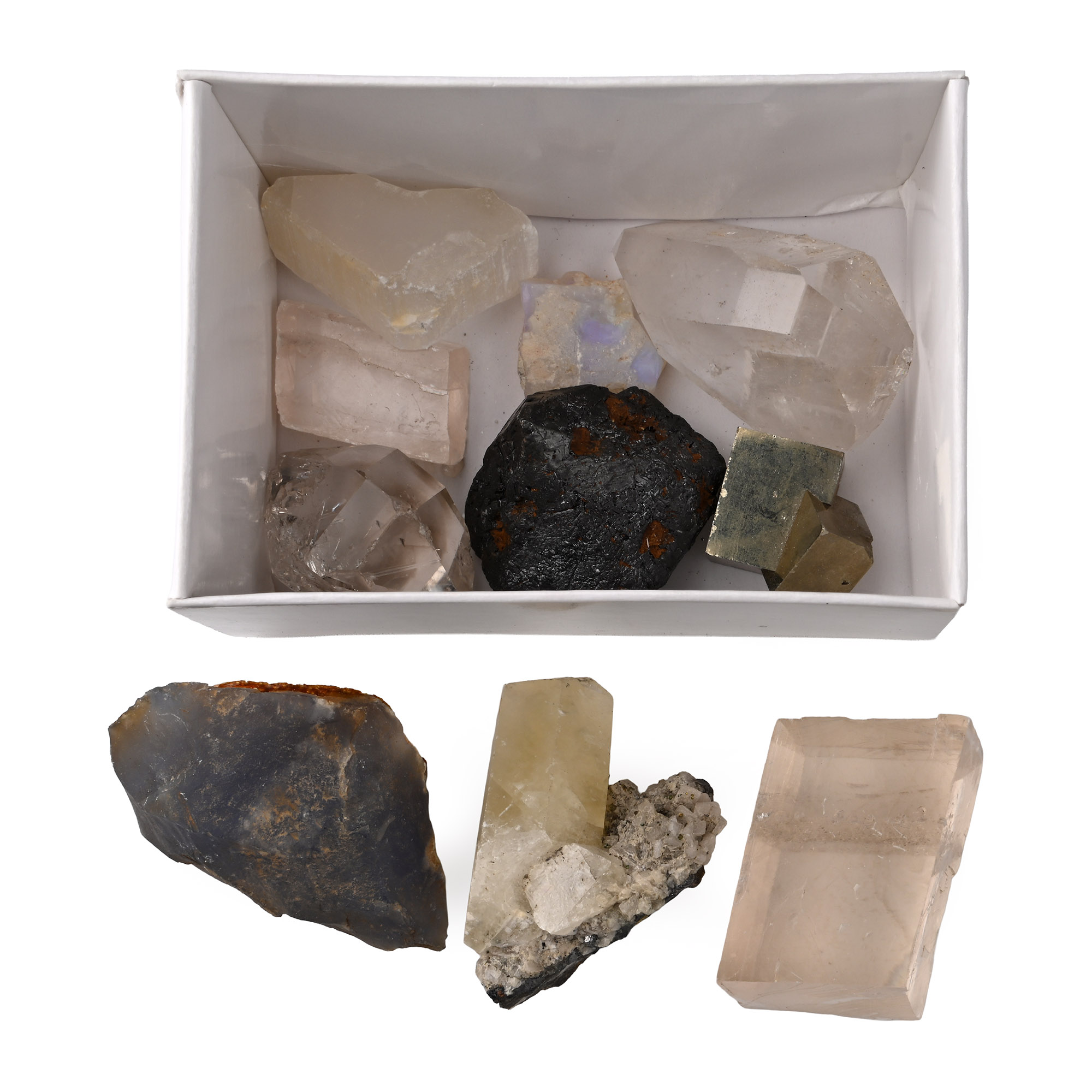 Crystal and Mineral Display Specimen Collection
