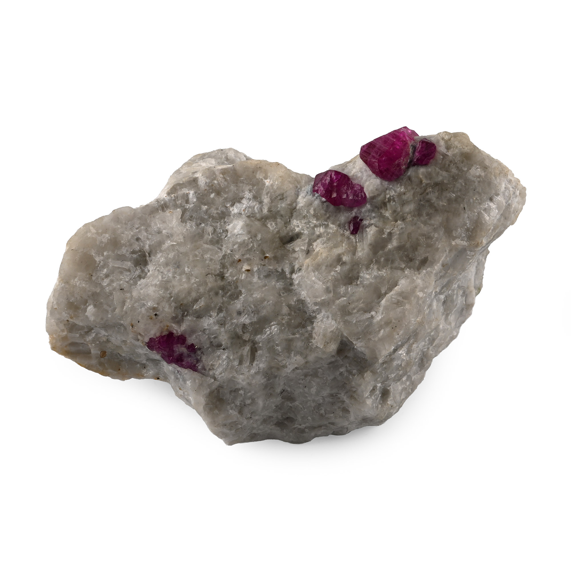 Natural Ruby Crystal Mineral Display Specimen