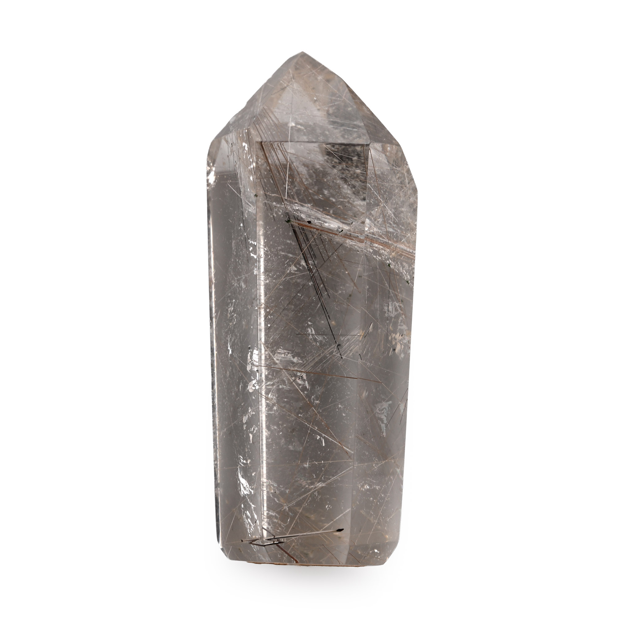 Rutilated Quartz Crystal Mineral Display Specimen