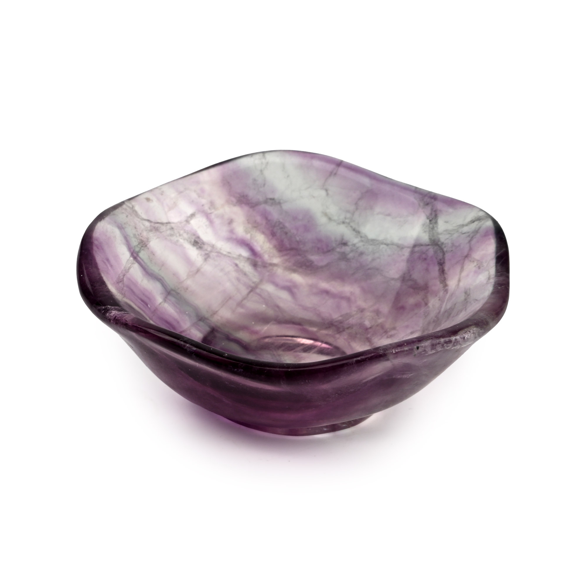 Fluorite Bowl Mineral Display Specimen