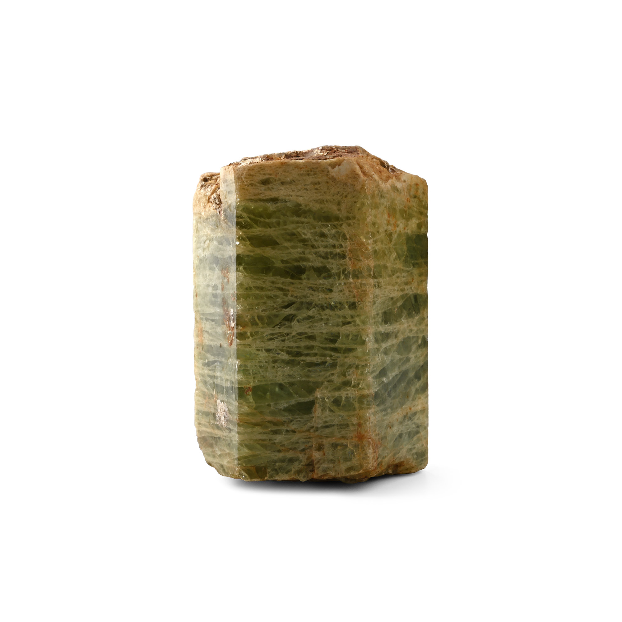 Green Beryl Crystal Mineral Display Specimen