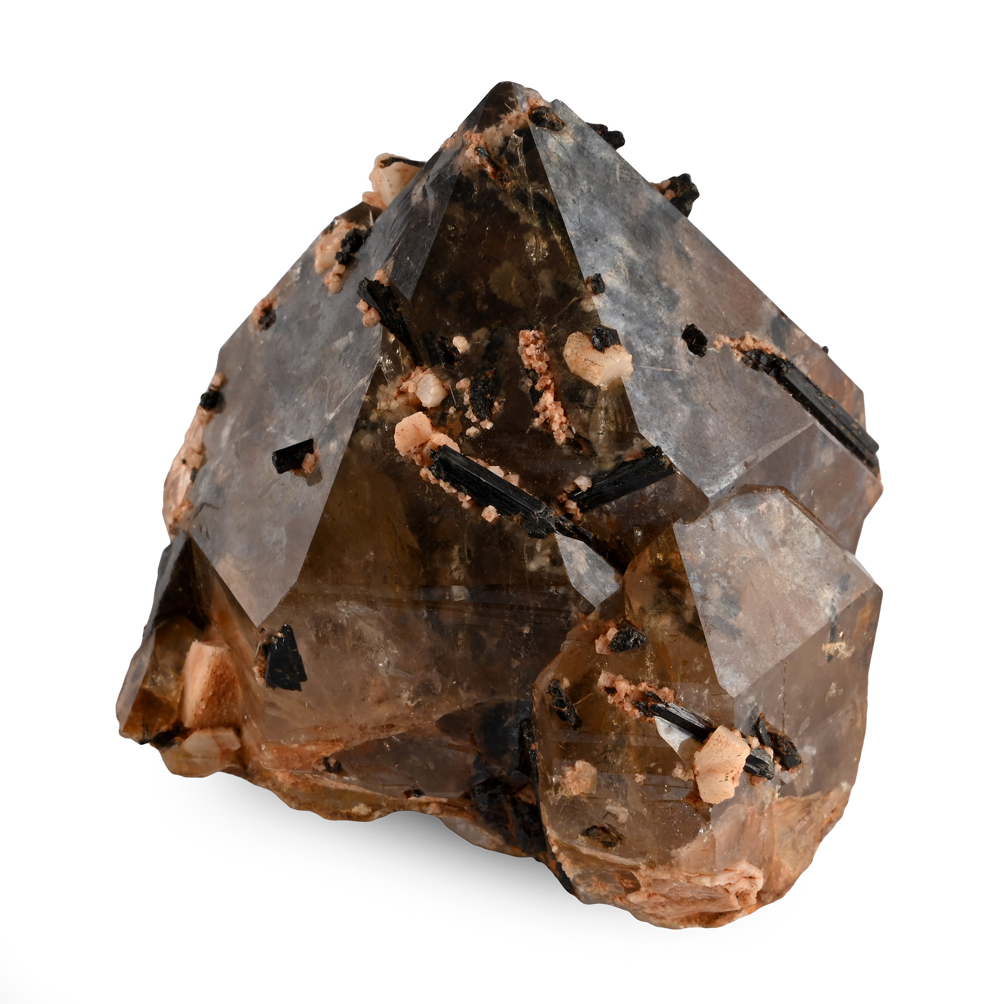 Rutilated Quartz Crystal Mineral Display Specimen