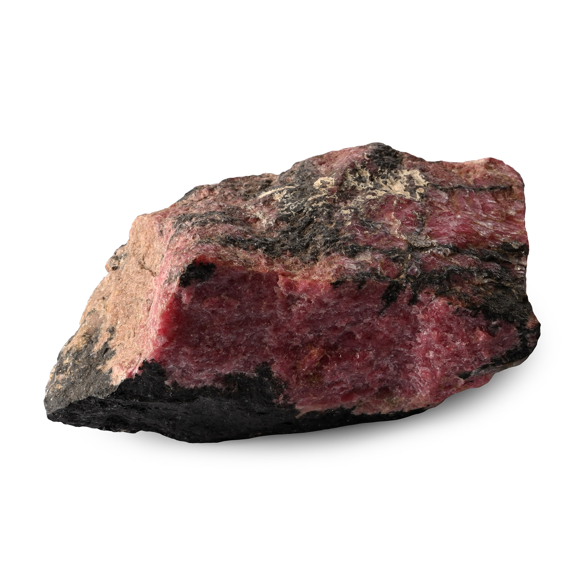 Rhodonite Boulder Mineral Display Specimen