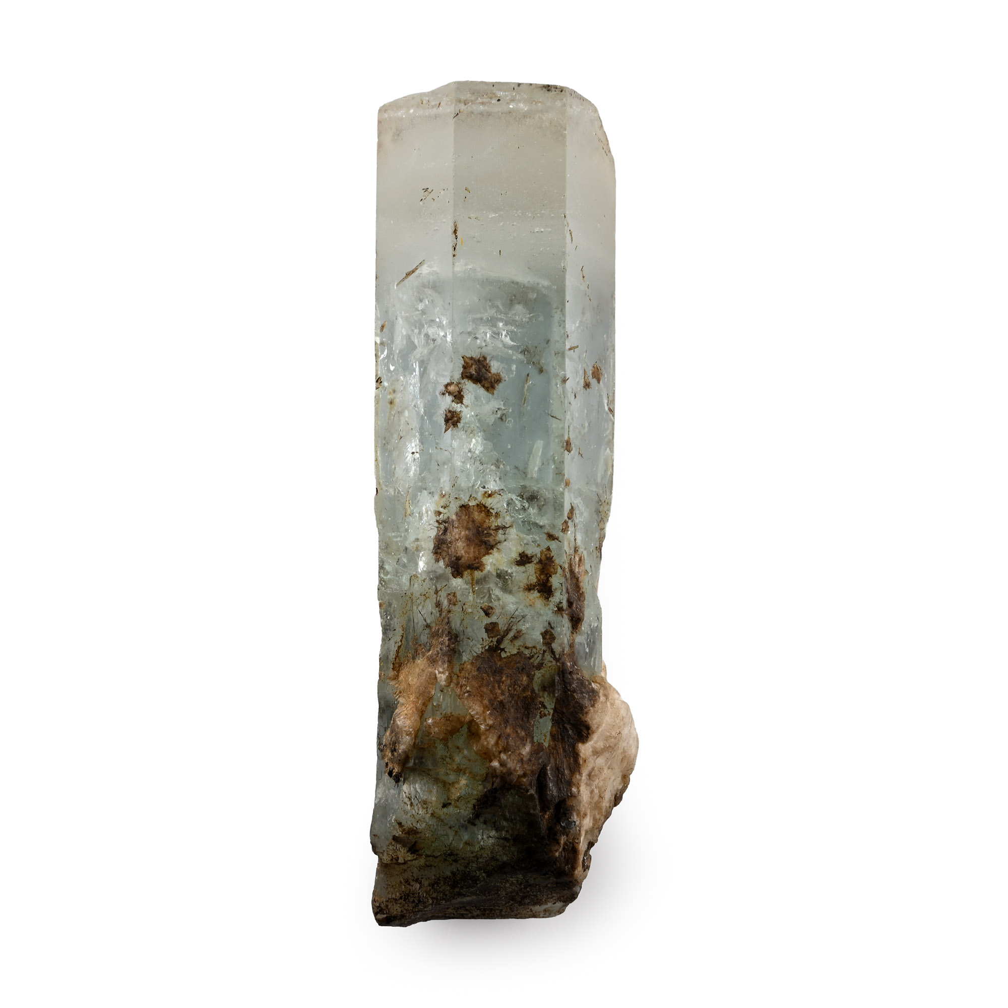 Aquamarine Crystal Mineral Display Specimen