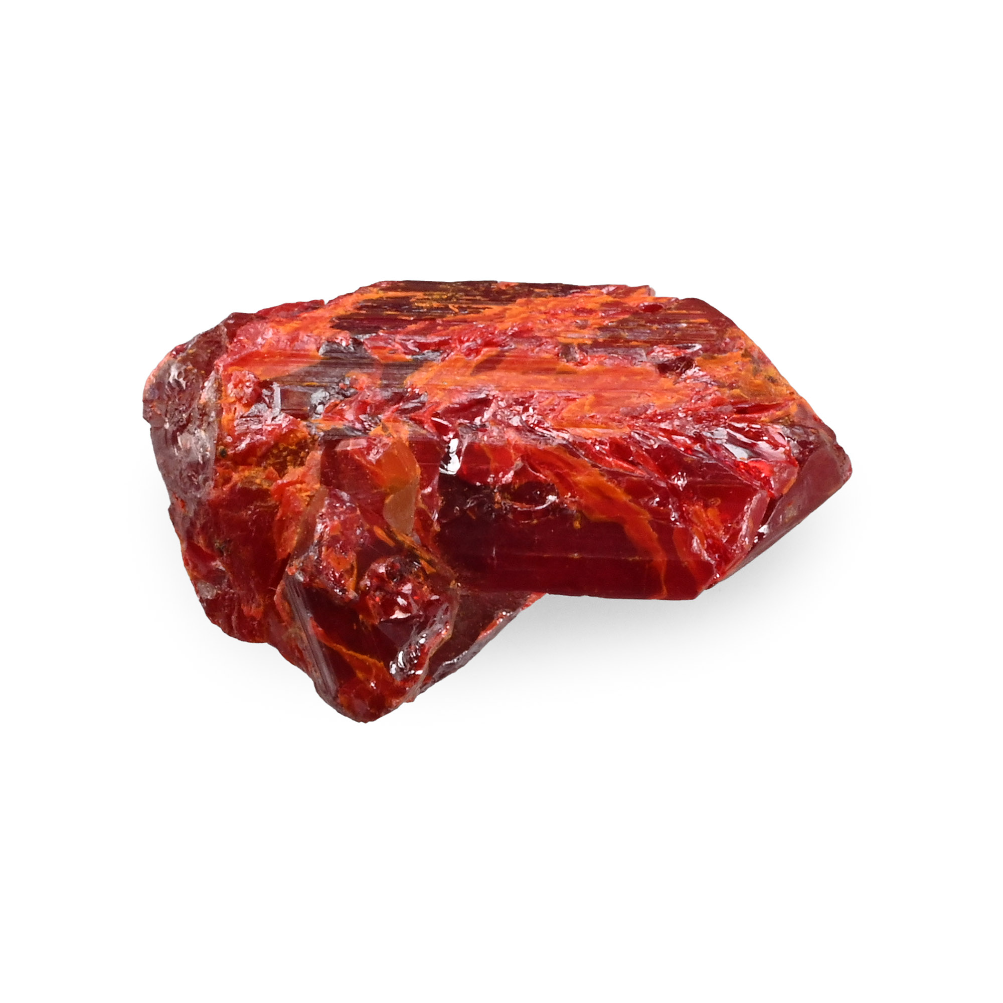 Realgar Crystal with Orpiment Mineral Display Specimen