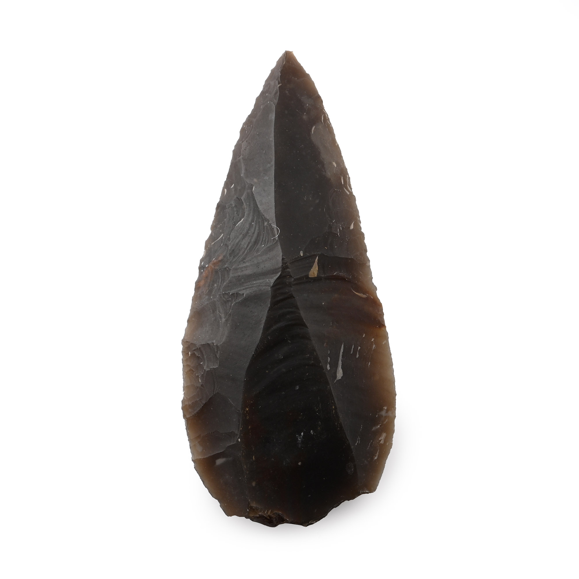 British Stone Age Knapped Flint Levallois Point
