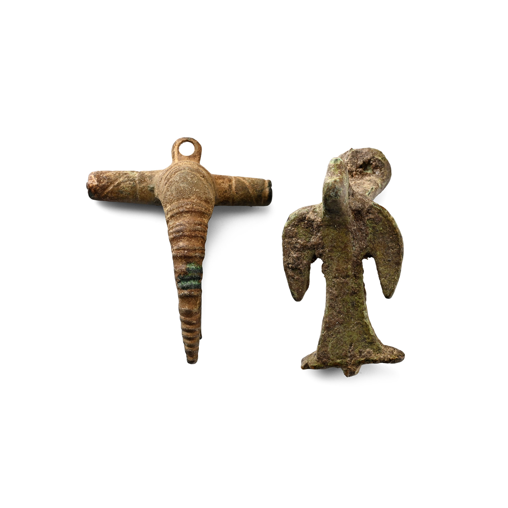Roman Bronze Brooch Group