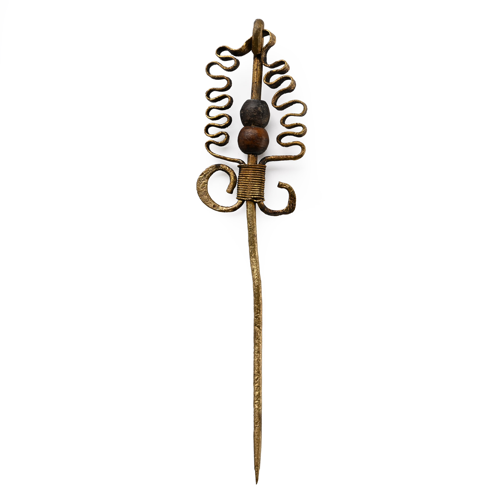 Tudor 'Thames' Gilt Bronze Clothes Pin