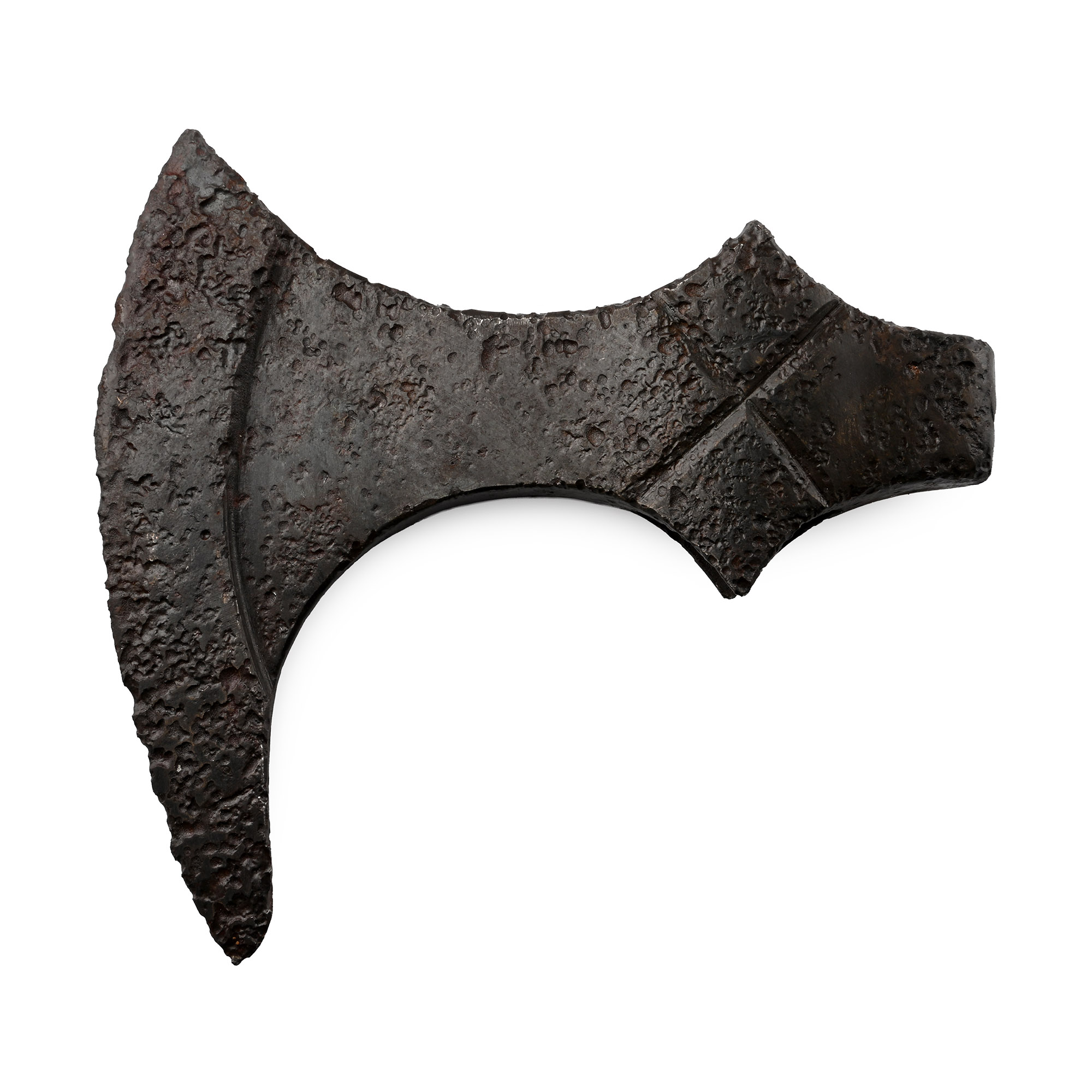 Viking Age Iron Hooked Axehead