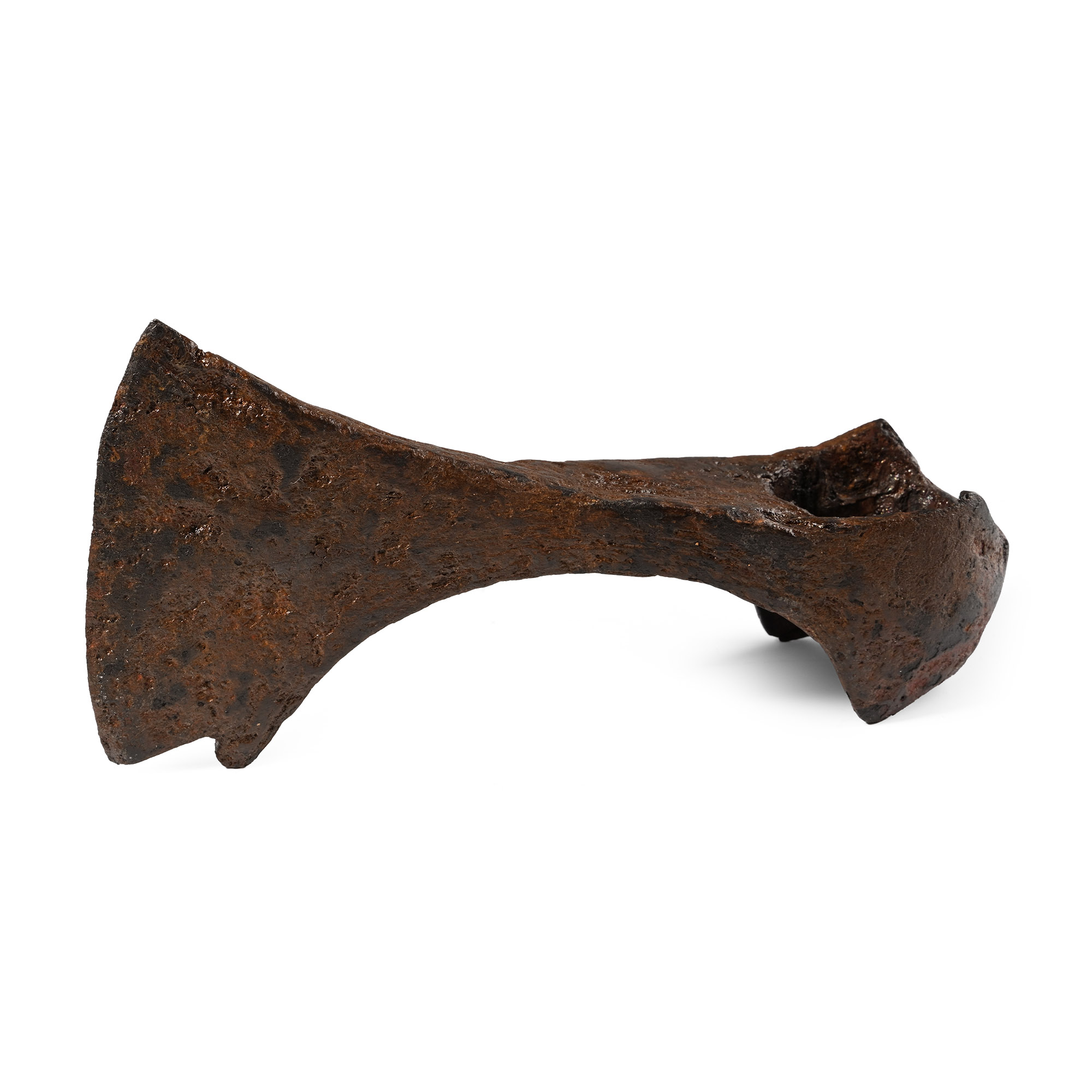 Viking Age Iron Shallow Bearded Axehead