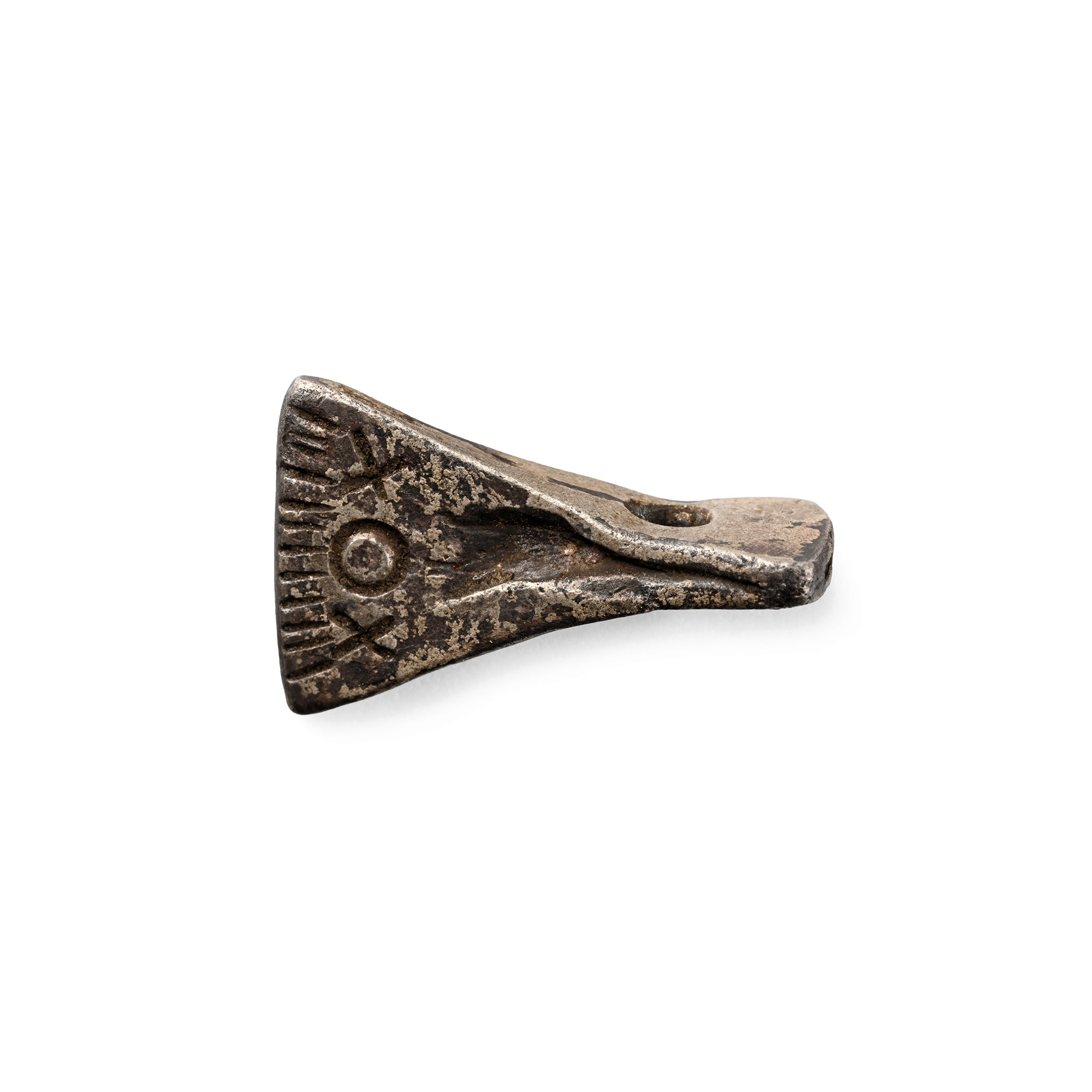 Viking Age Silver Axe Pendant
