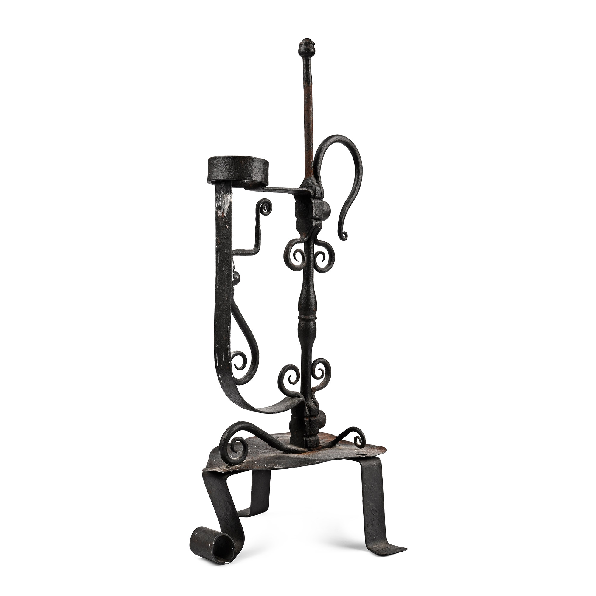 Iron Candle Holder
