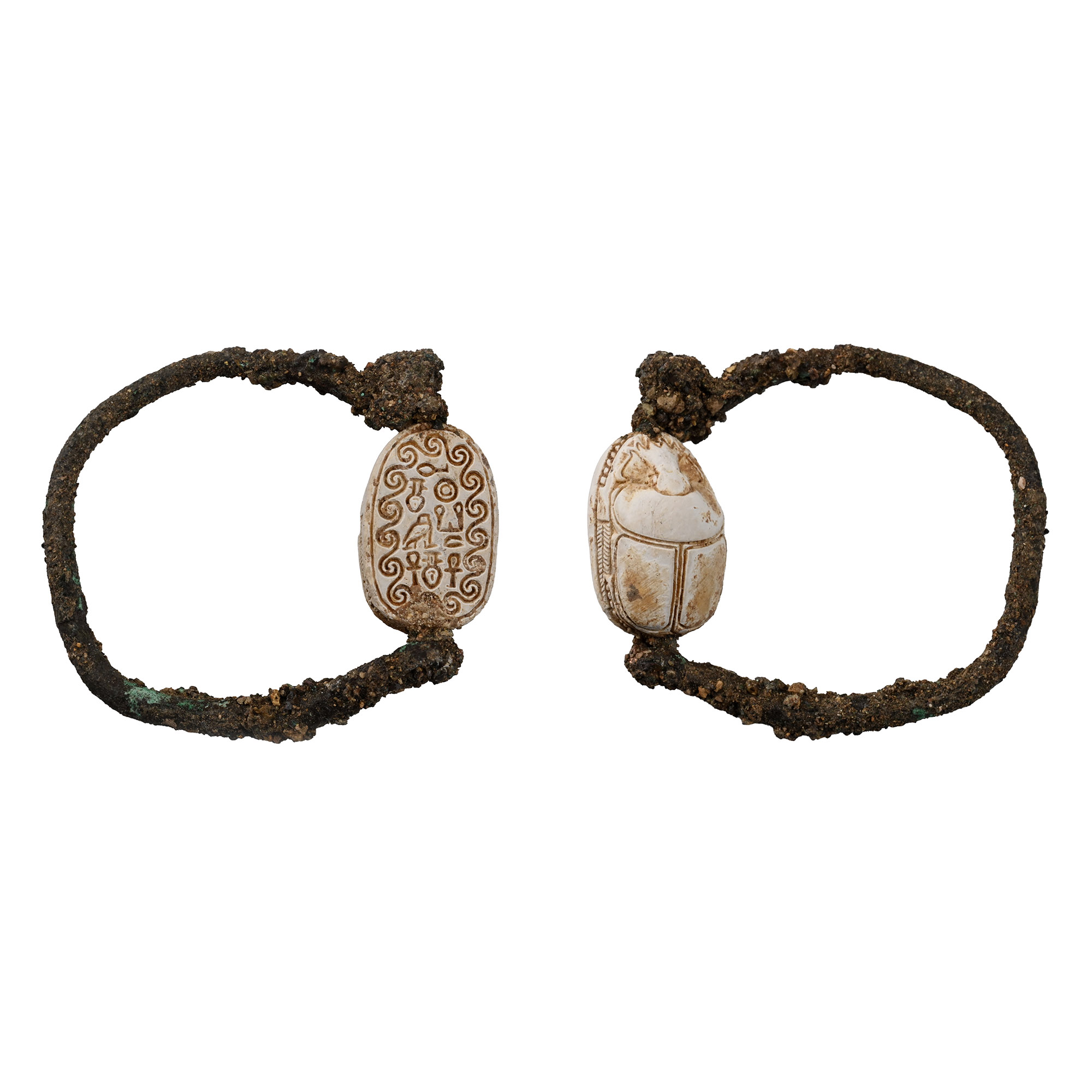 Egyptian Ring with Scarab
