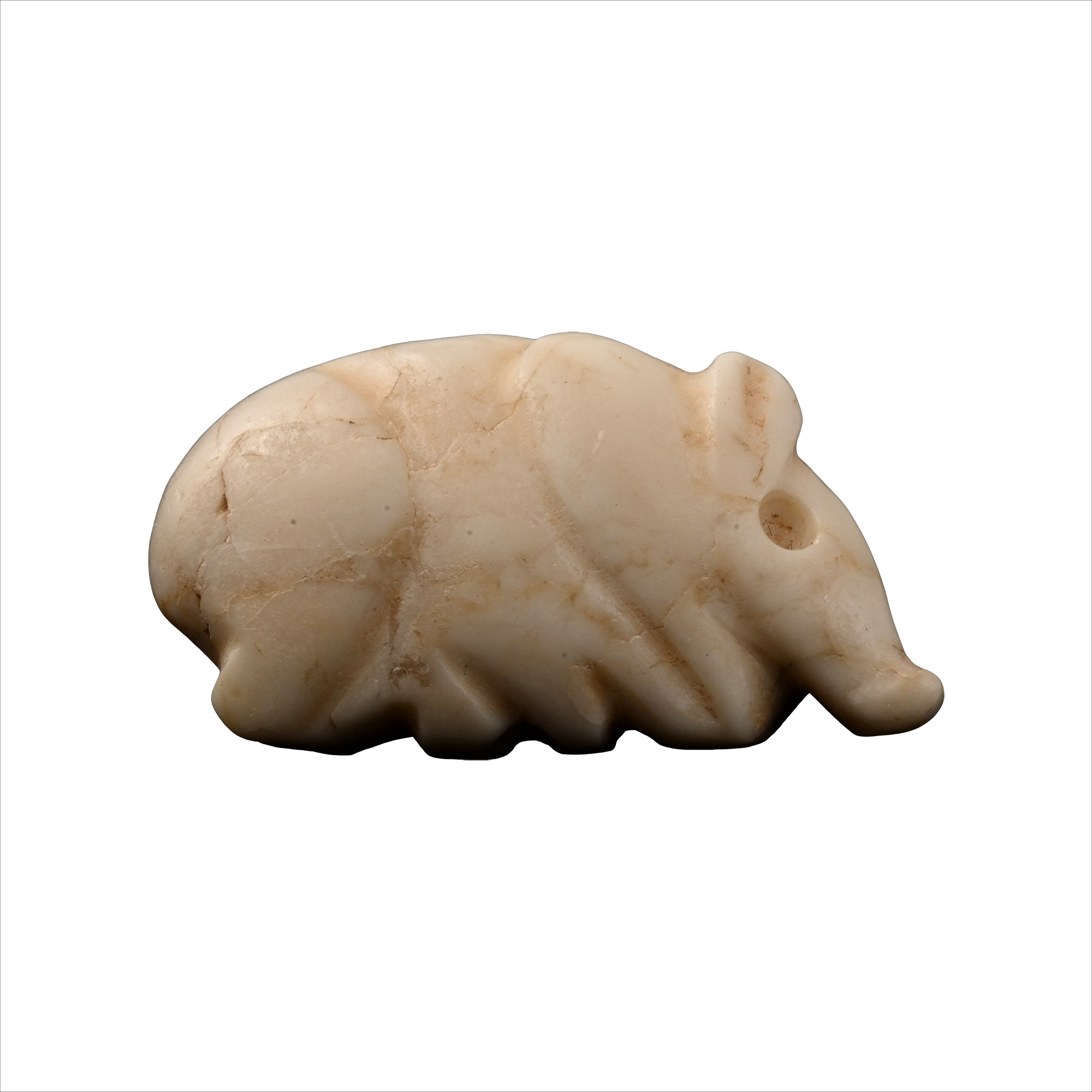 Mesopotamian Stone Pig Amulet