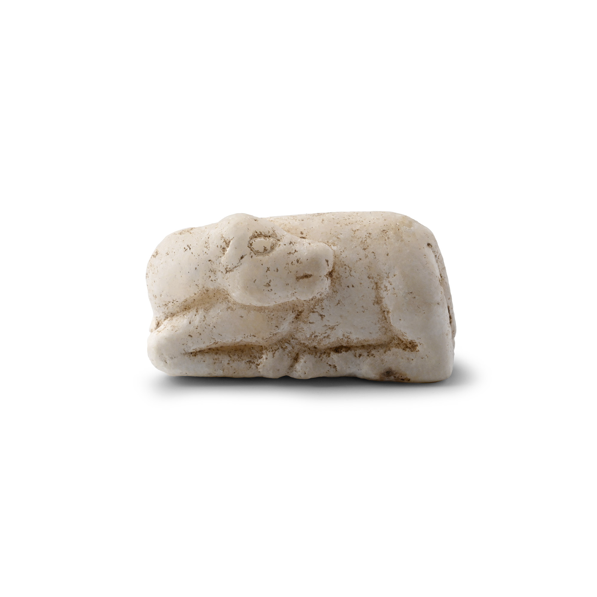 Mesopotamian Stone Calf Amulet