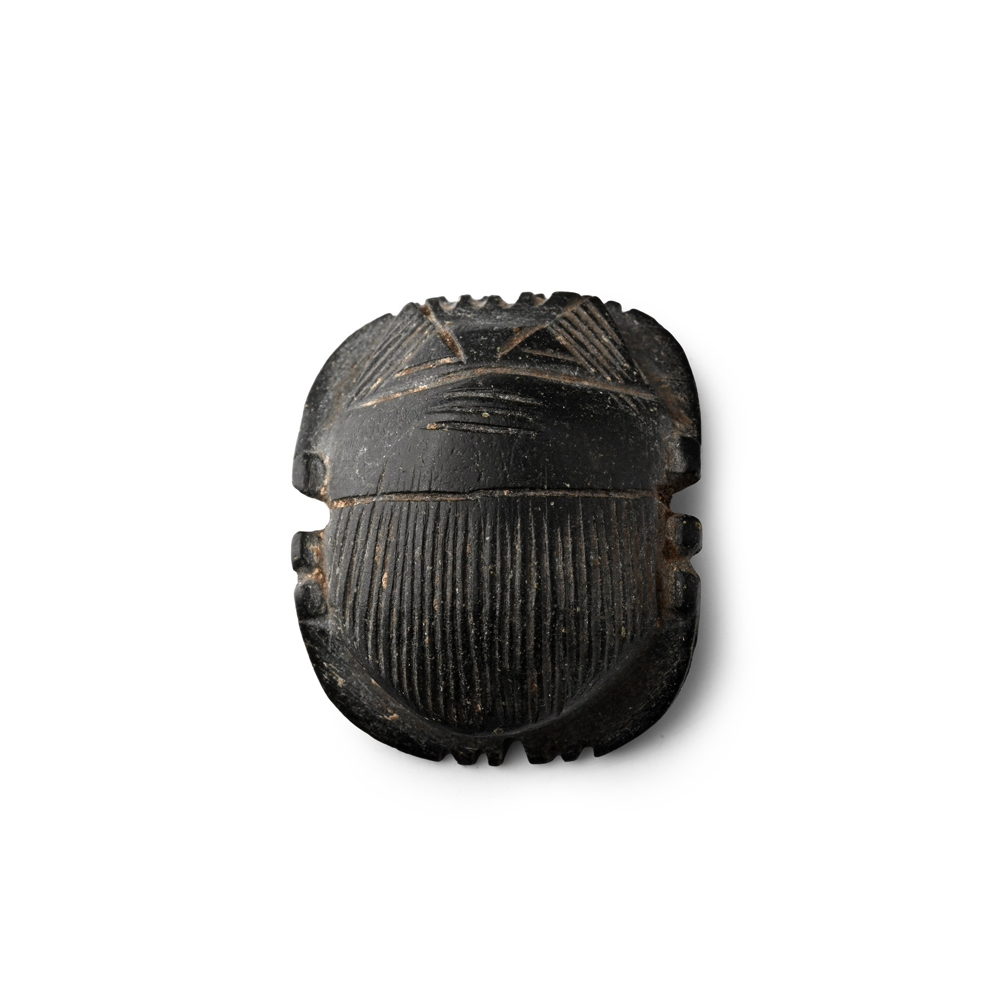 Egyptian Hardstone Heart Scarab