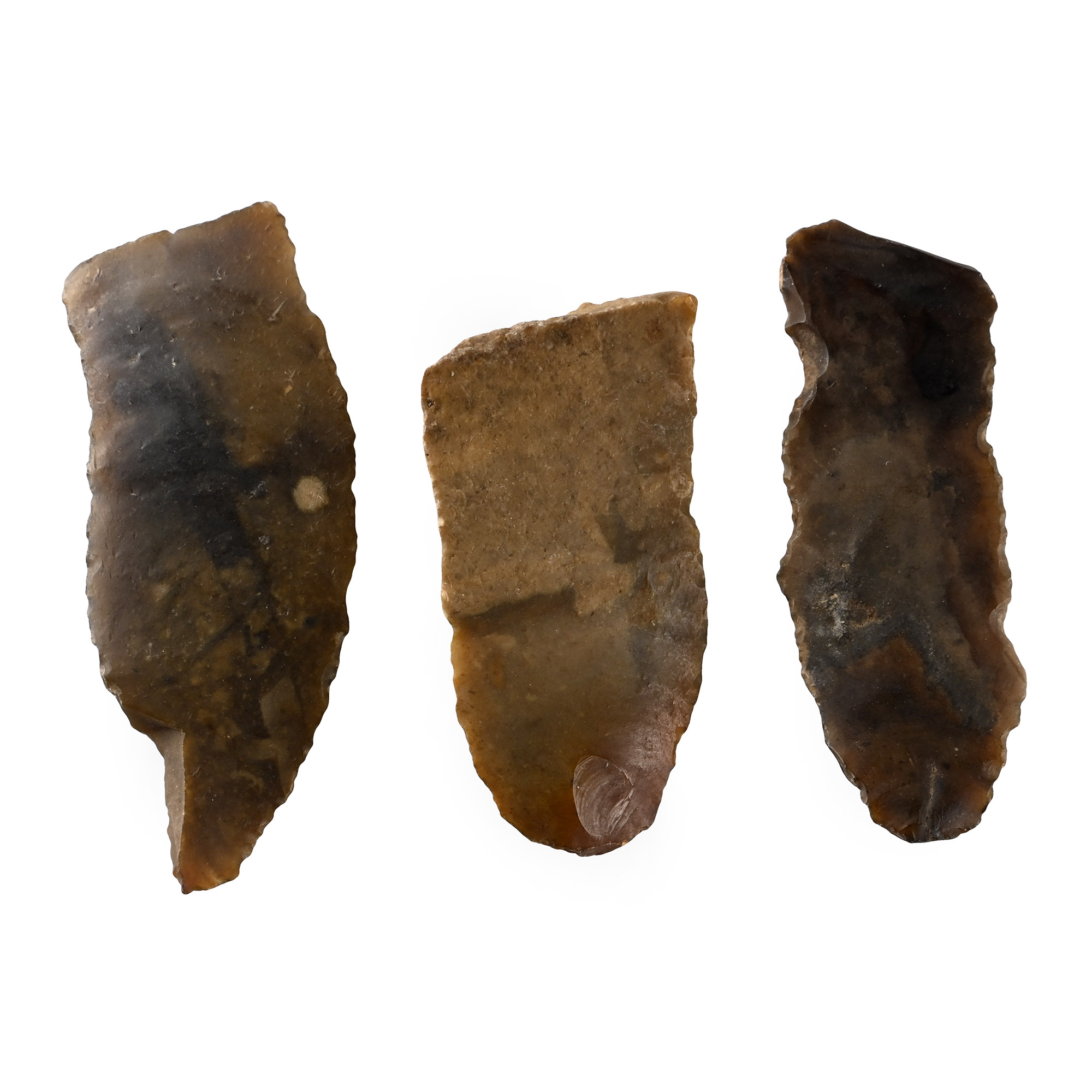 Stone Age Flint Knife Group