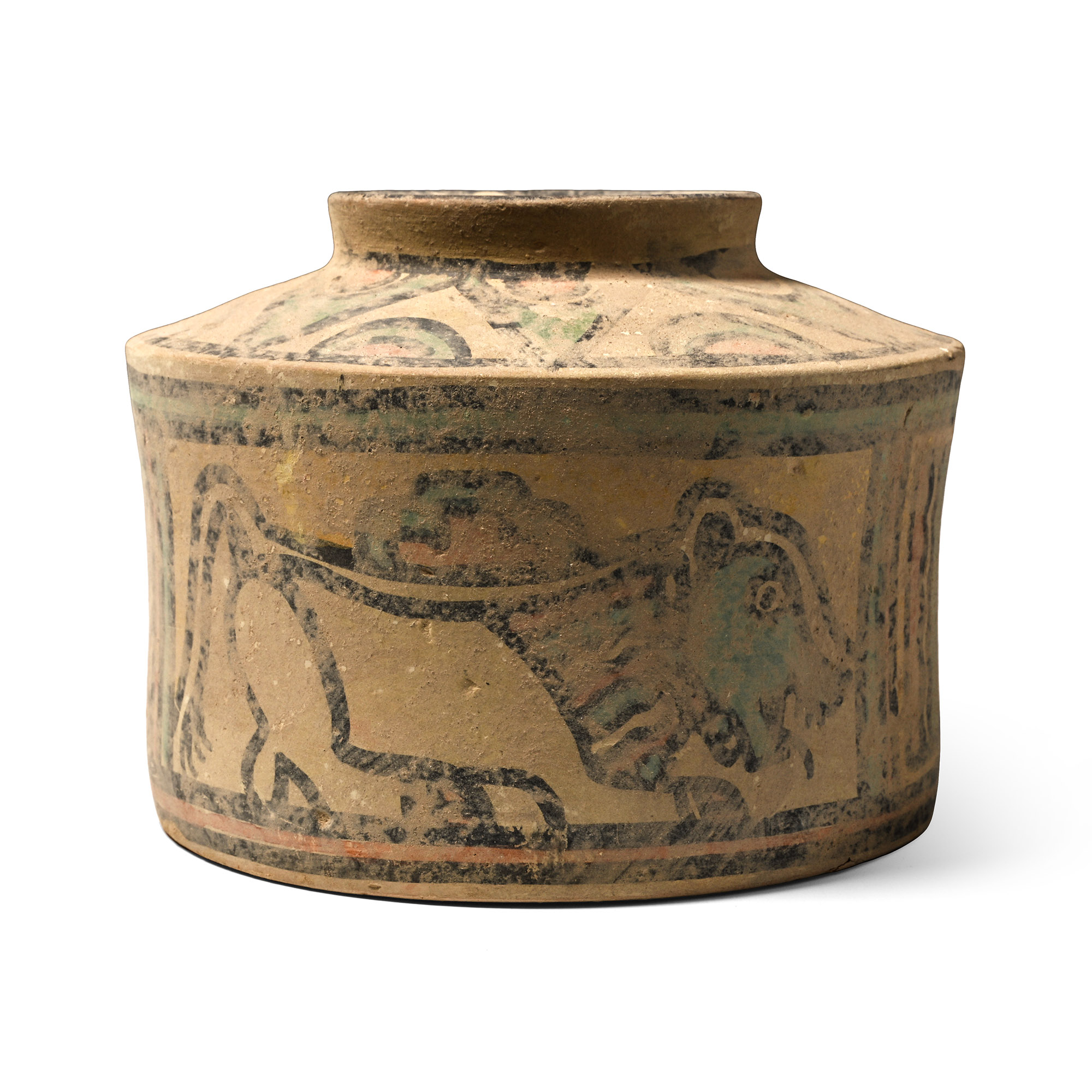 Indus Valley Terracotta Vessel with Animals