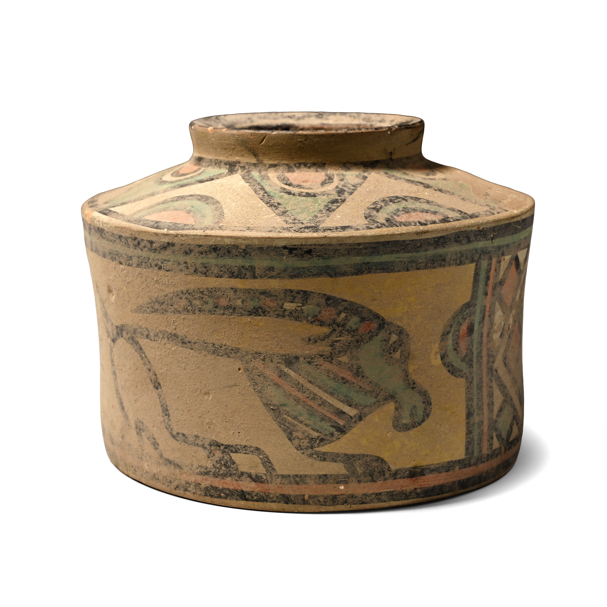 Indus Valley Terracotta Vessel with Animals