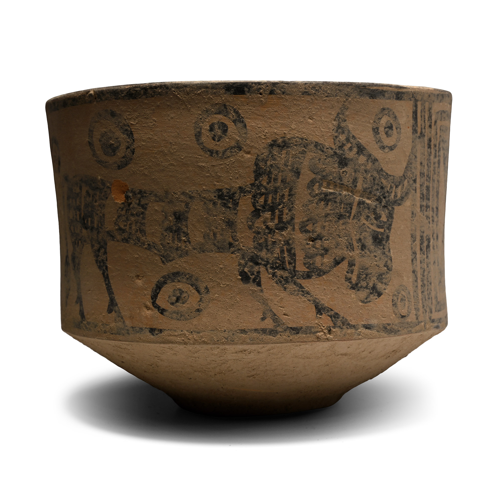 Indus Valley Terracotta Vessel with Animals