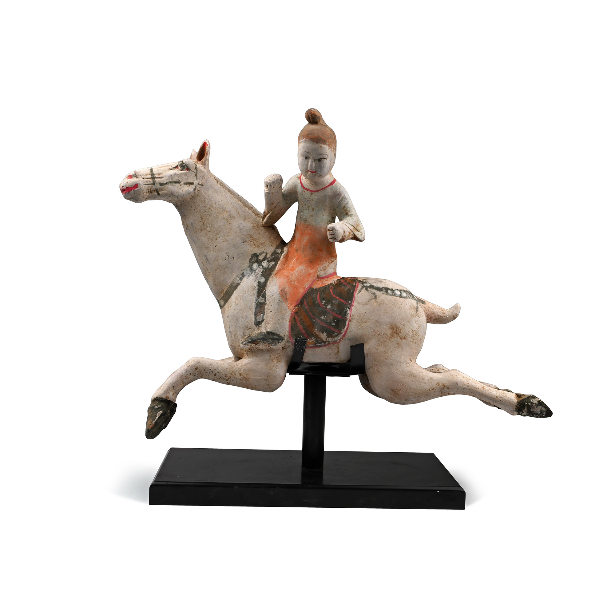Chinese Tang Terracotta Polo Player