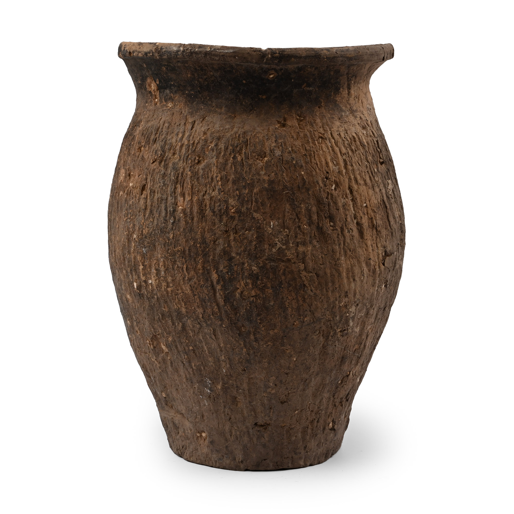 Chinese Leather Look Terracotta Jar