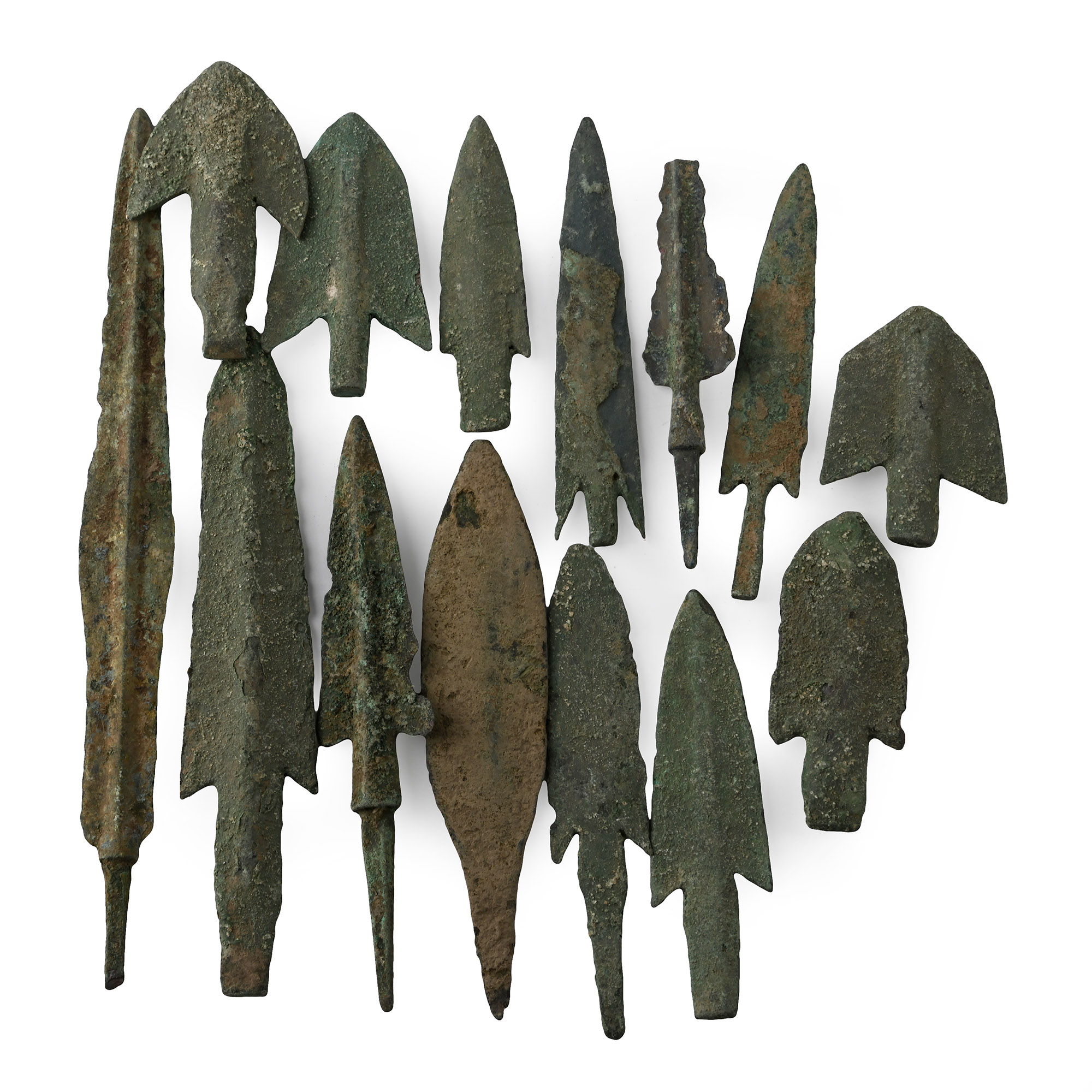 Luristan Bronze Arrowhead Collection