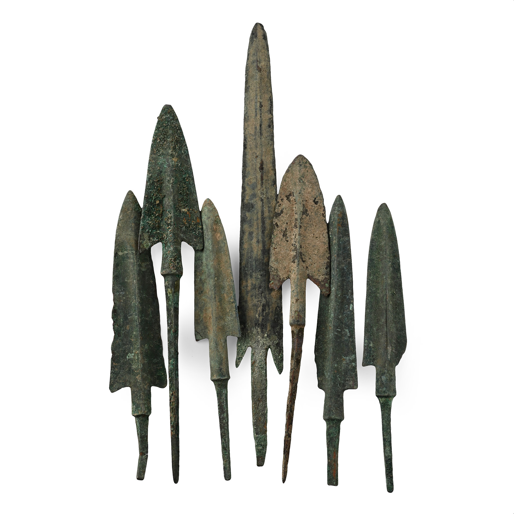 Luristan Bronze Arrowhead Collection