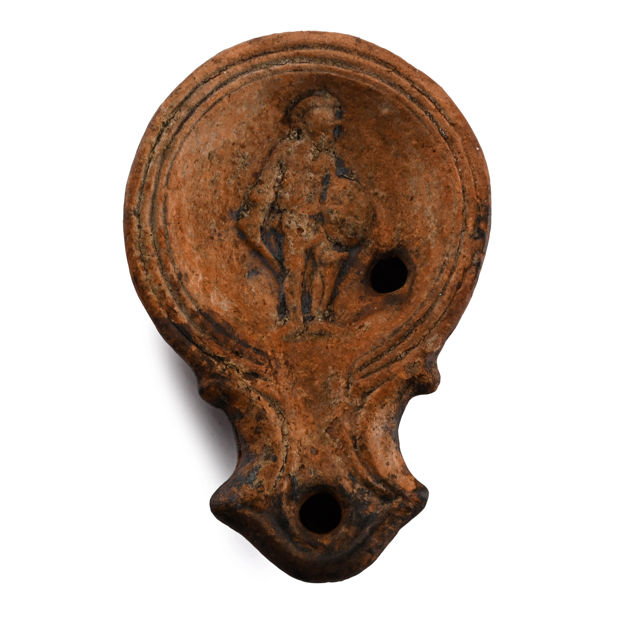 Roman Terracotta Oil Lamp