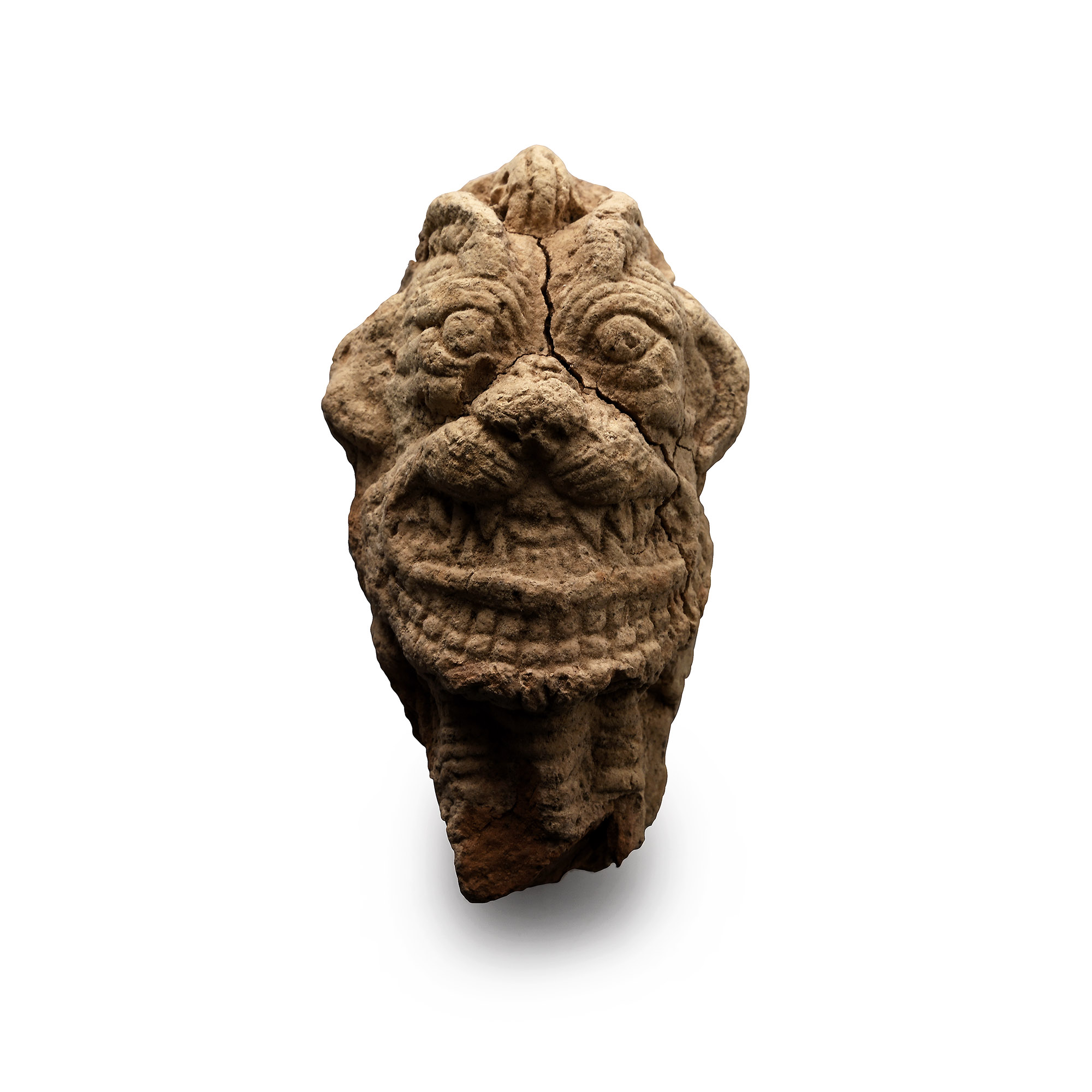 Neo Assyrian Terracotta Head of Pazuzu