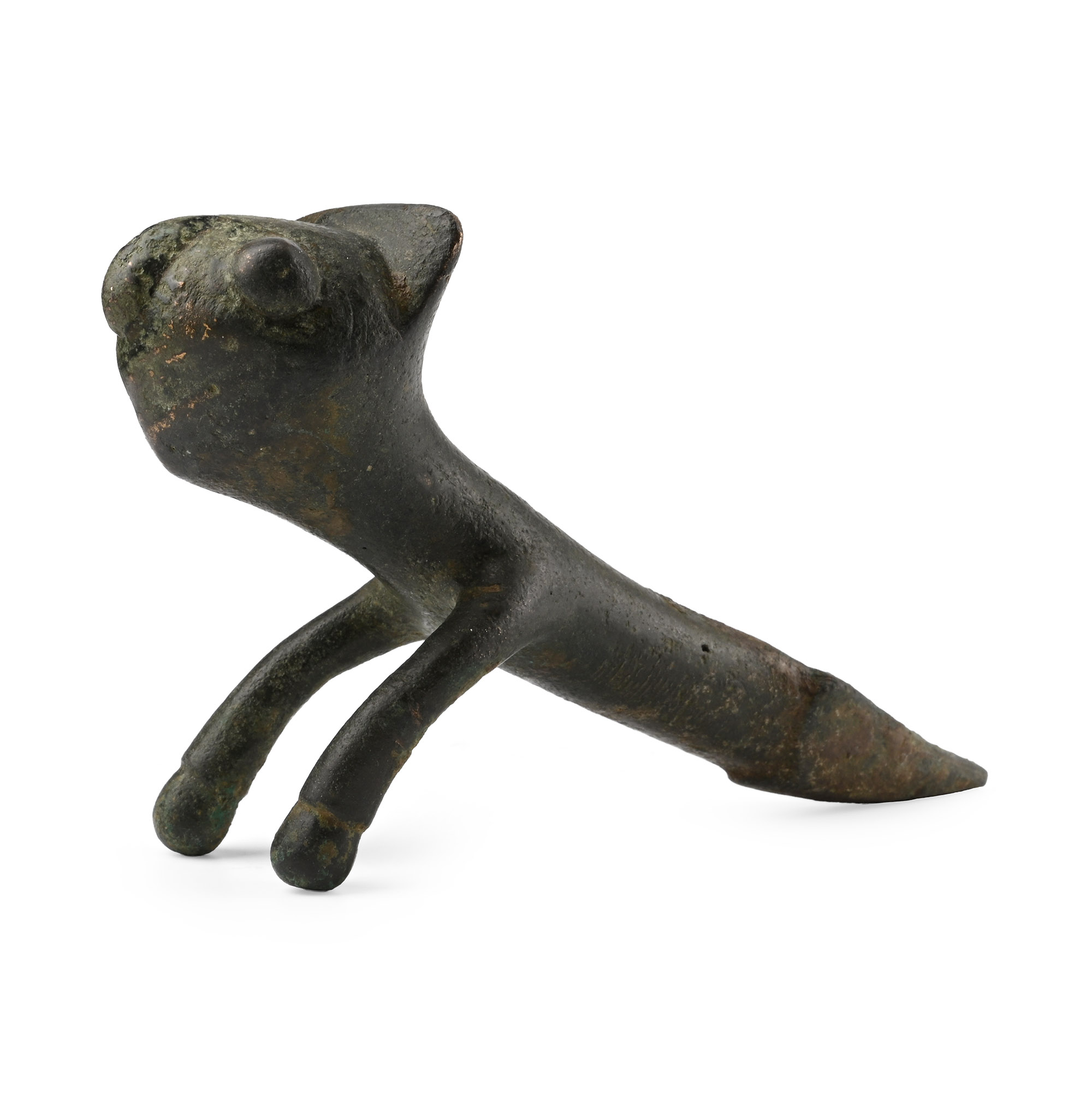 Western Asiatic Bronze Mount in the Form of a Lion