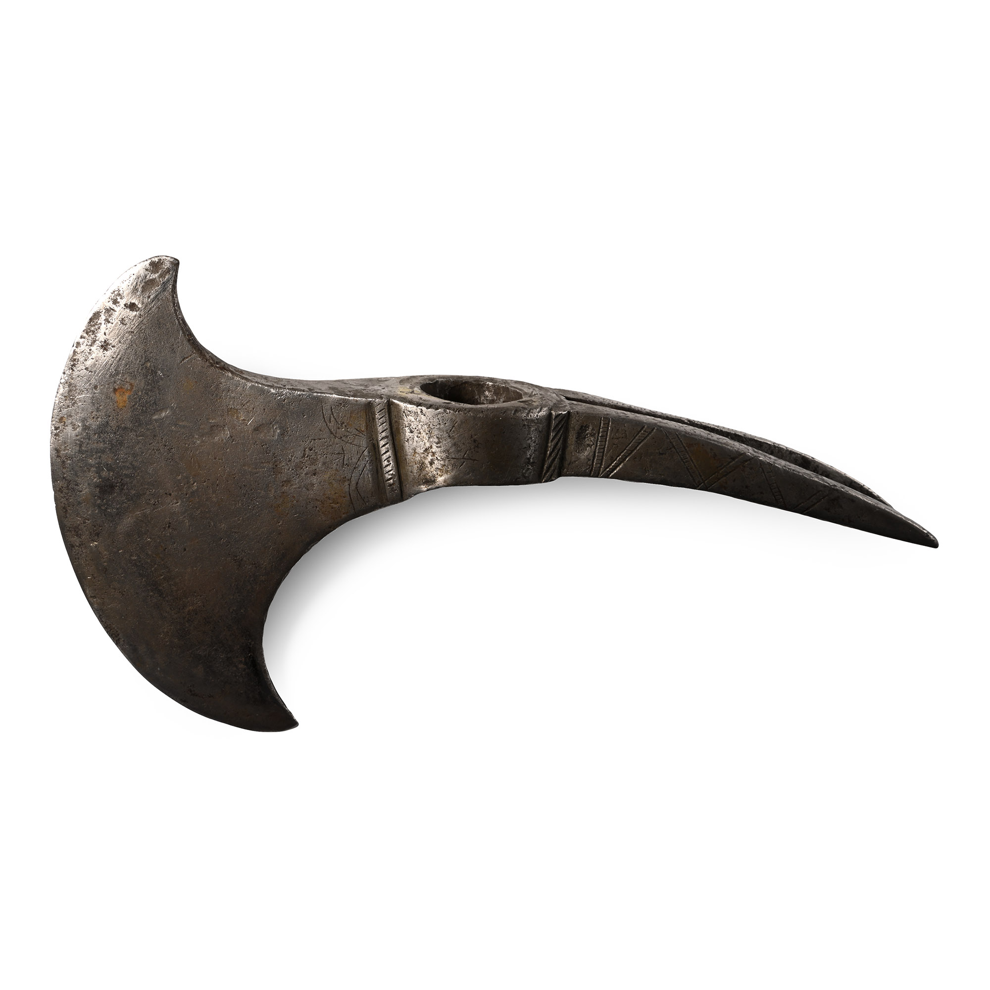 Post-Medieval Iron Decorated Axehead