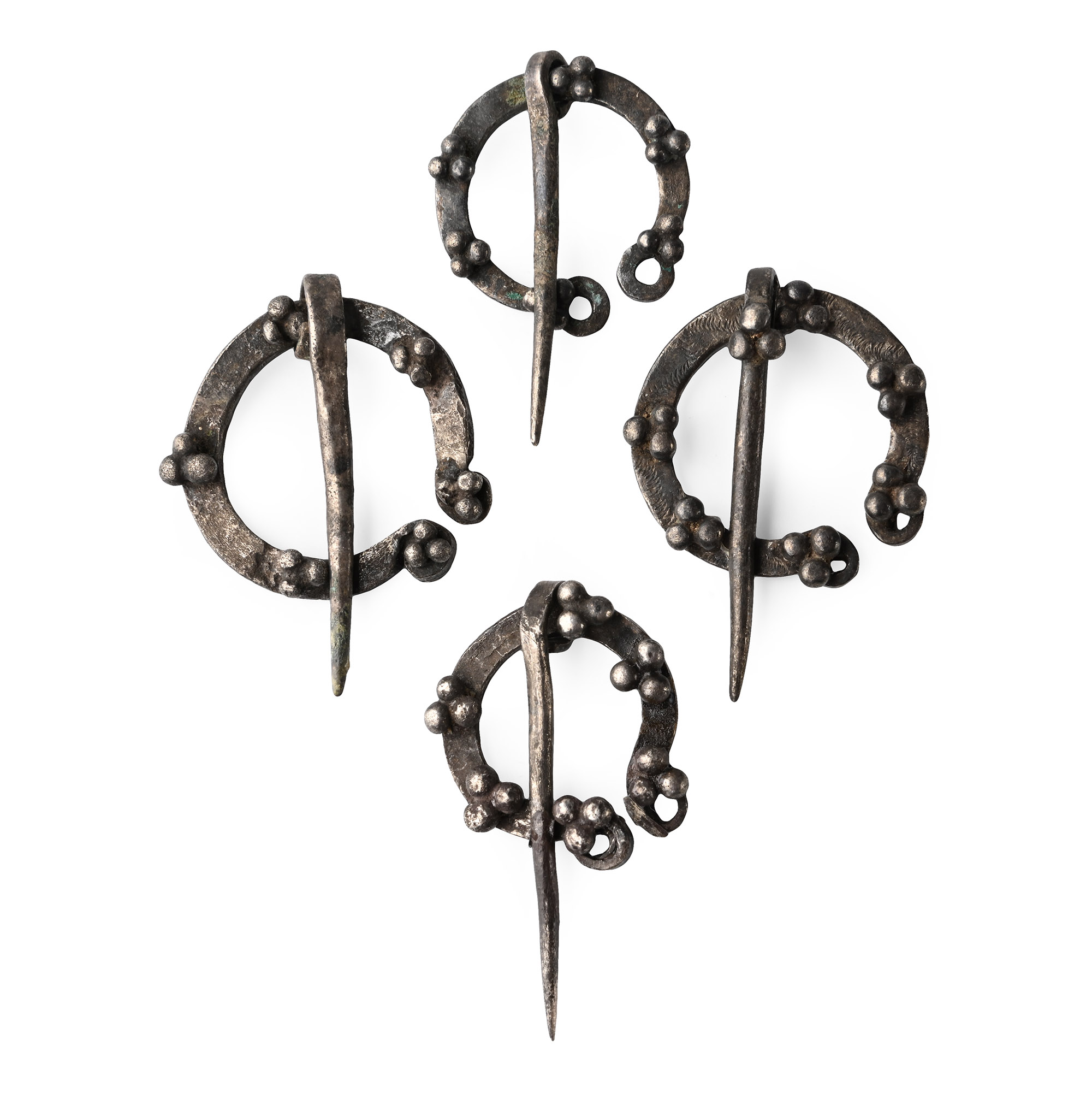 Byzantine Silver Brooch Collection