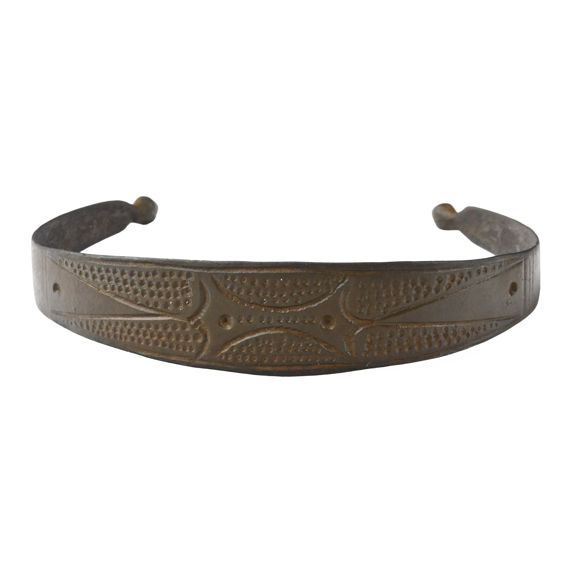 Viking Period Bronze Decorated Bracelet
