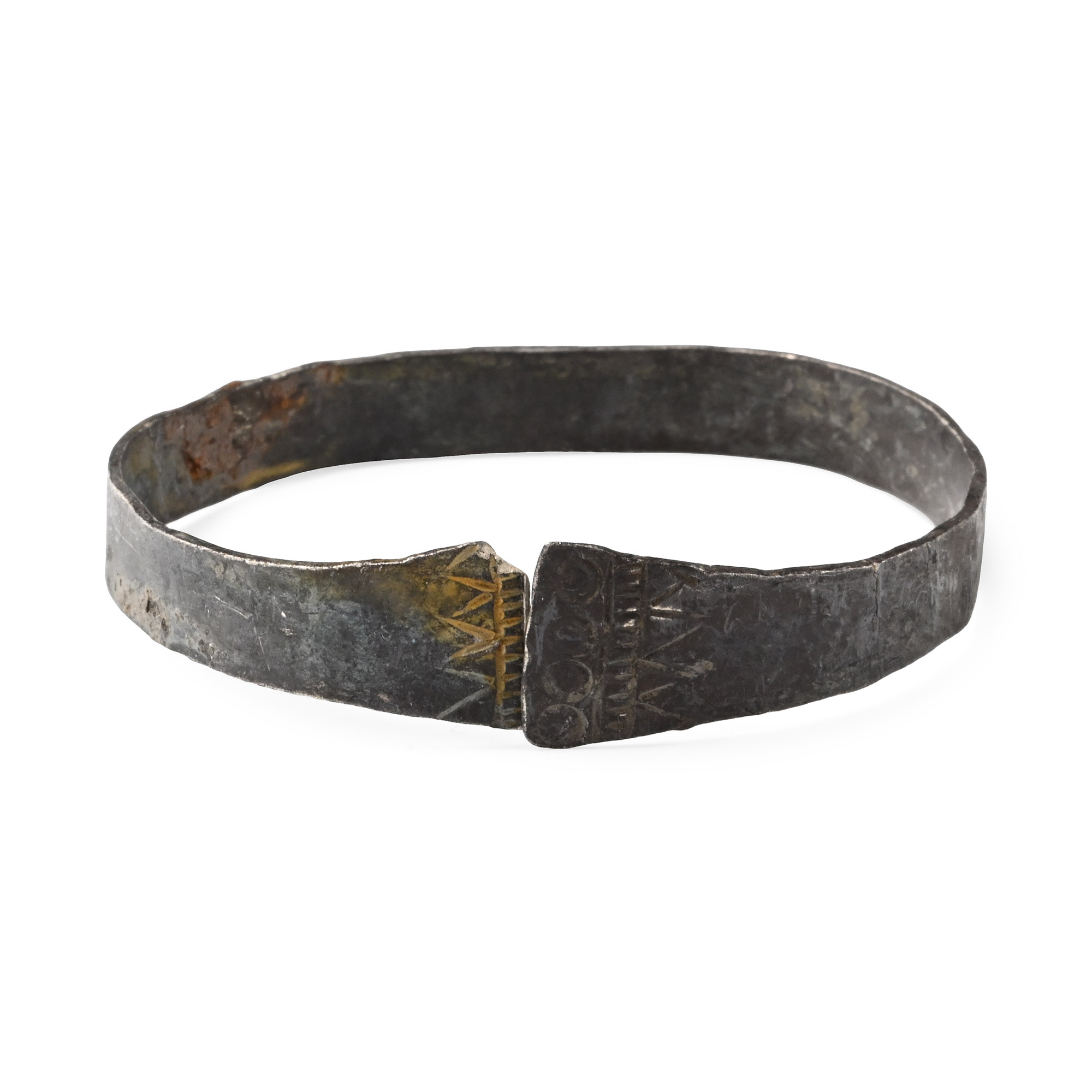 Viking Period Silver Decorated Bracelet