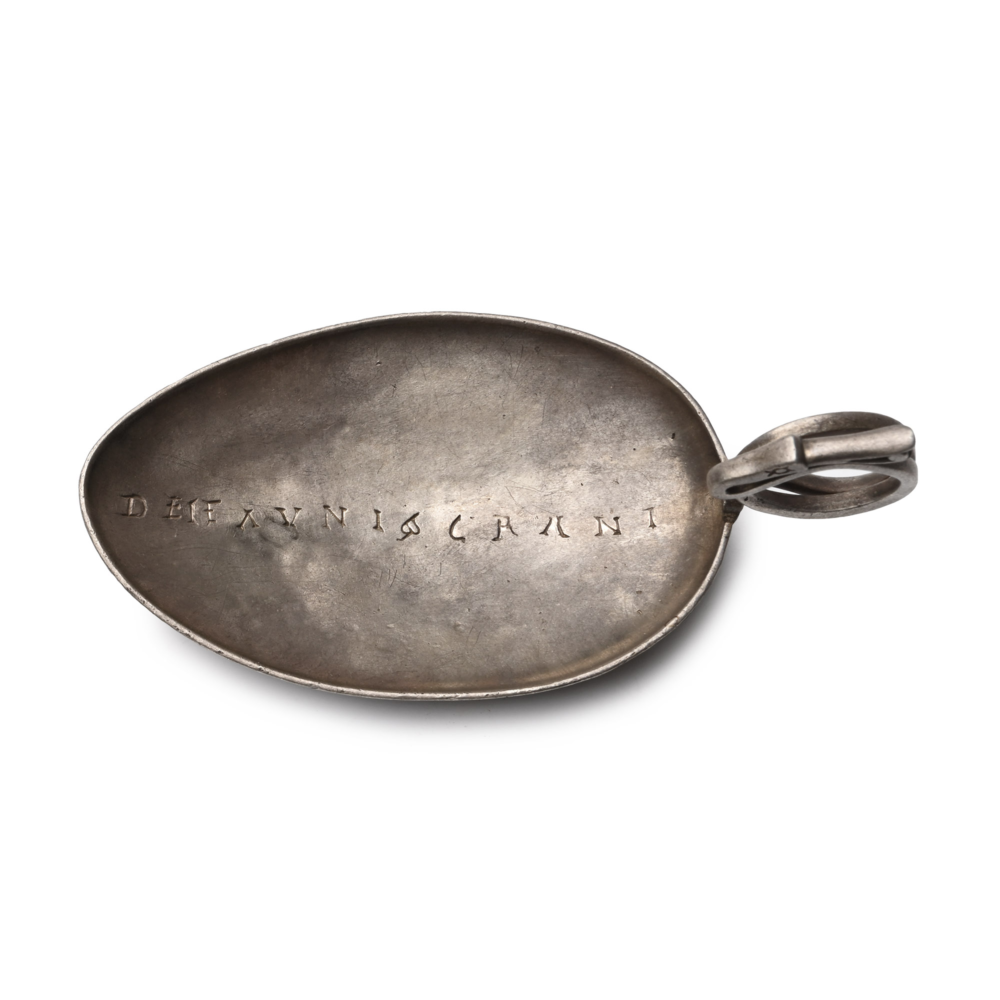 Roman Silver Spoon Property of the God Faunus Cranus