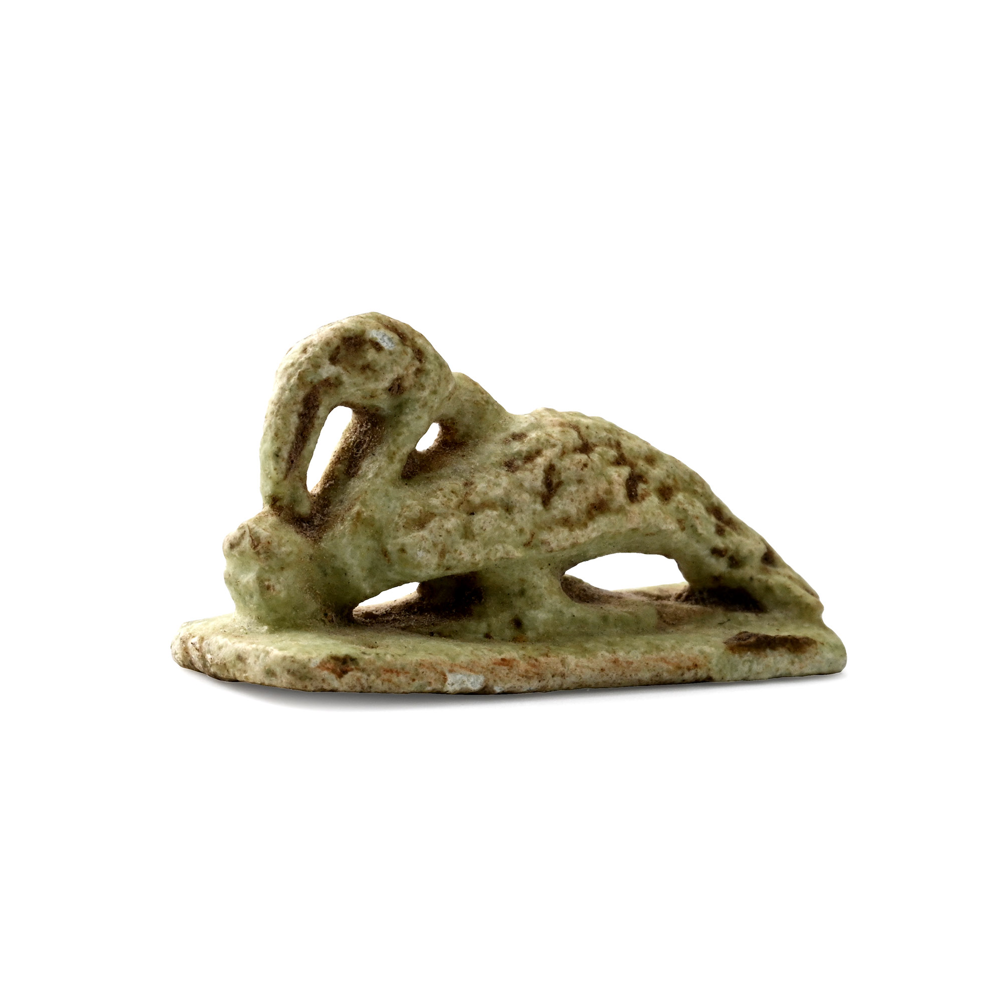 Egyptian Faience Ibis Amulet