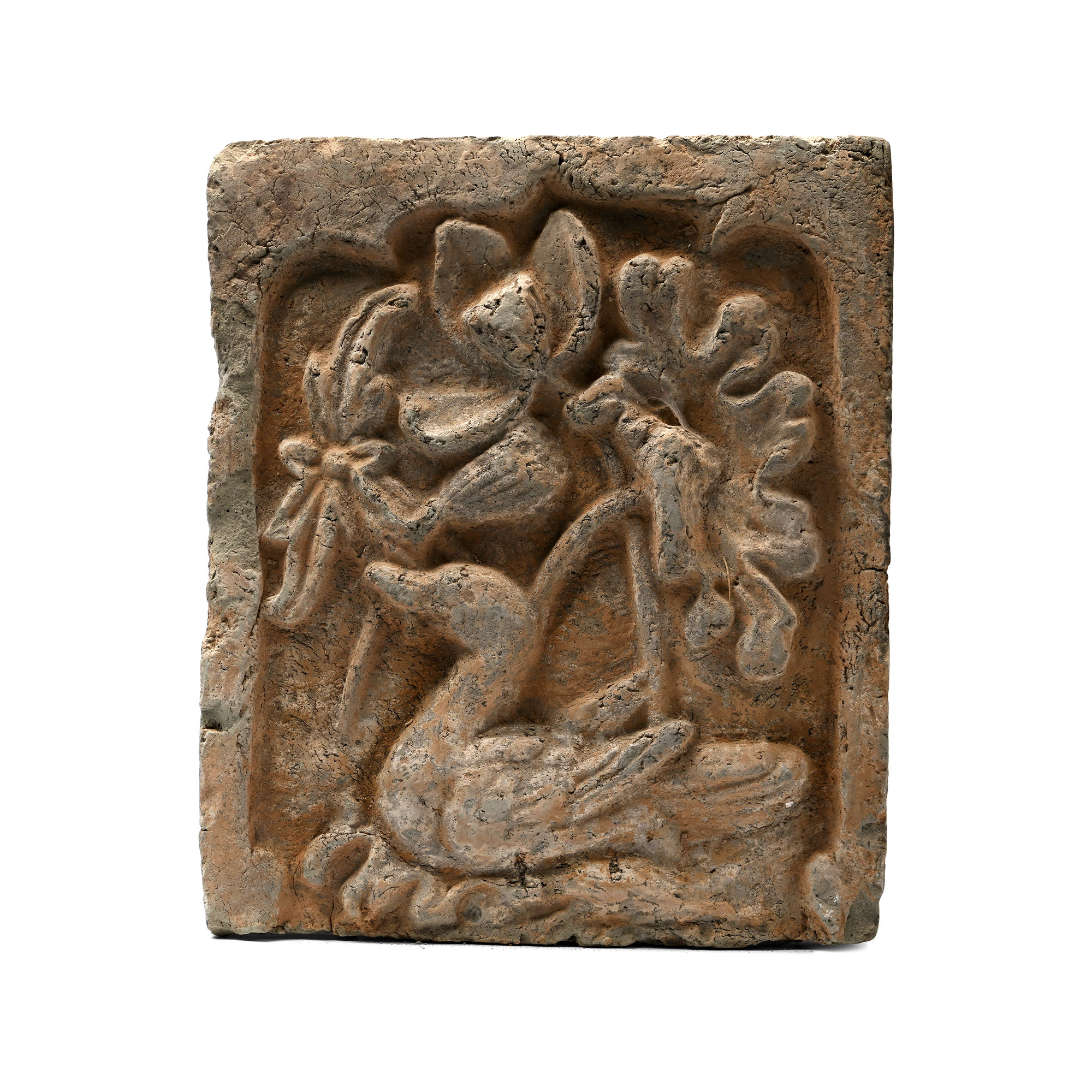 Chinese Song Terracotta Tile with Duck