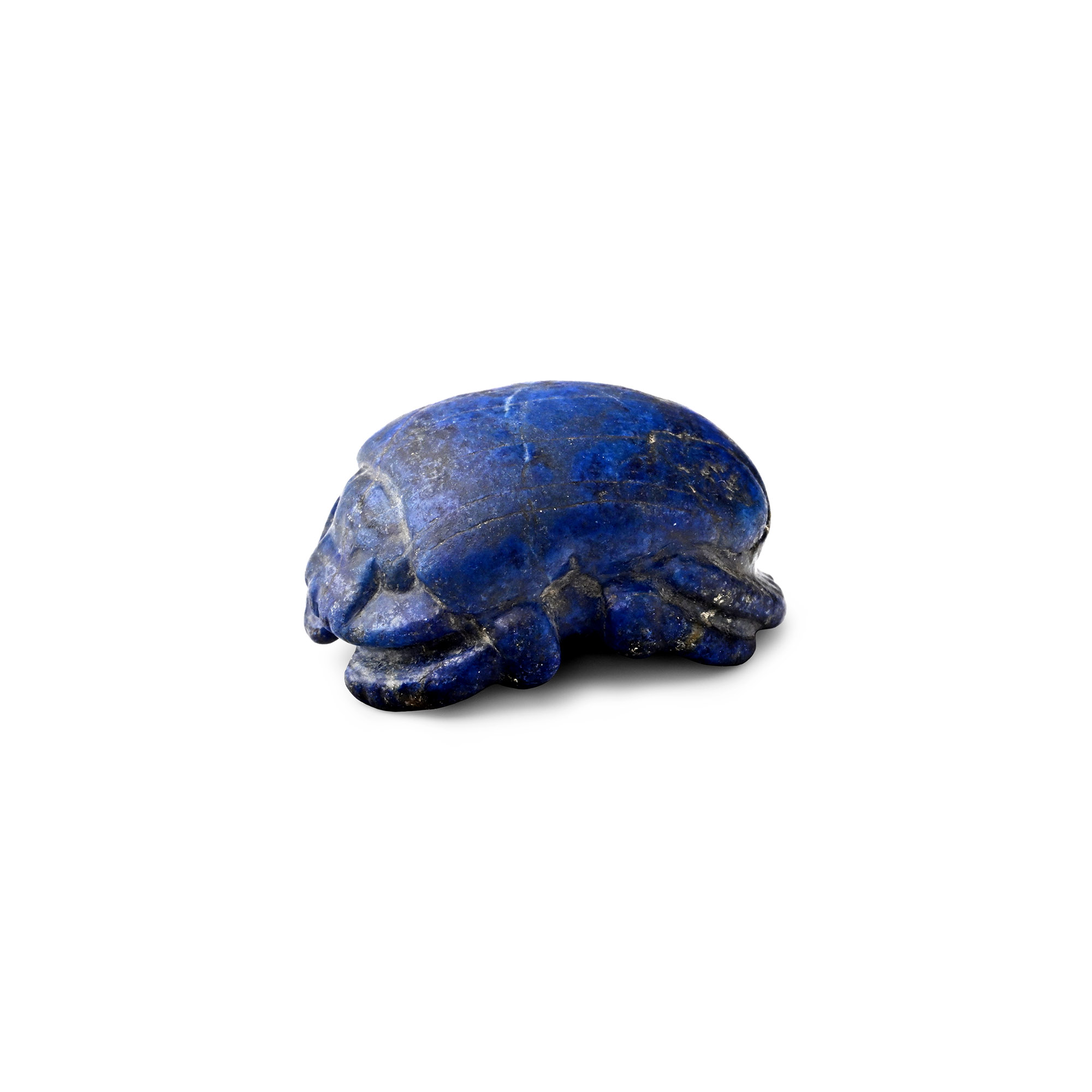 Egyptian Lapis Lazuli Heart Scarab
