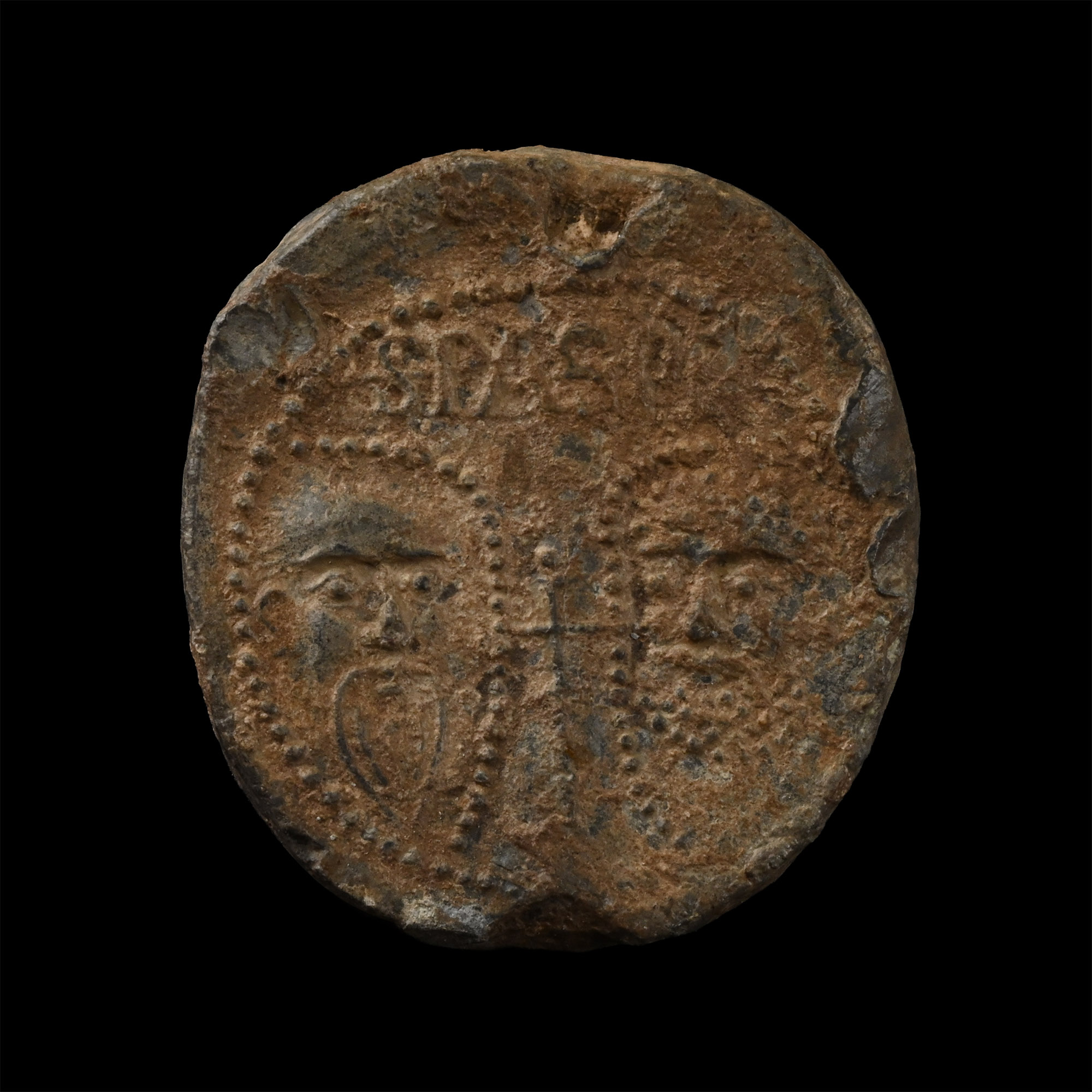 Medieval Pope Honorius III Lead Papal Bulla