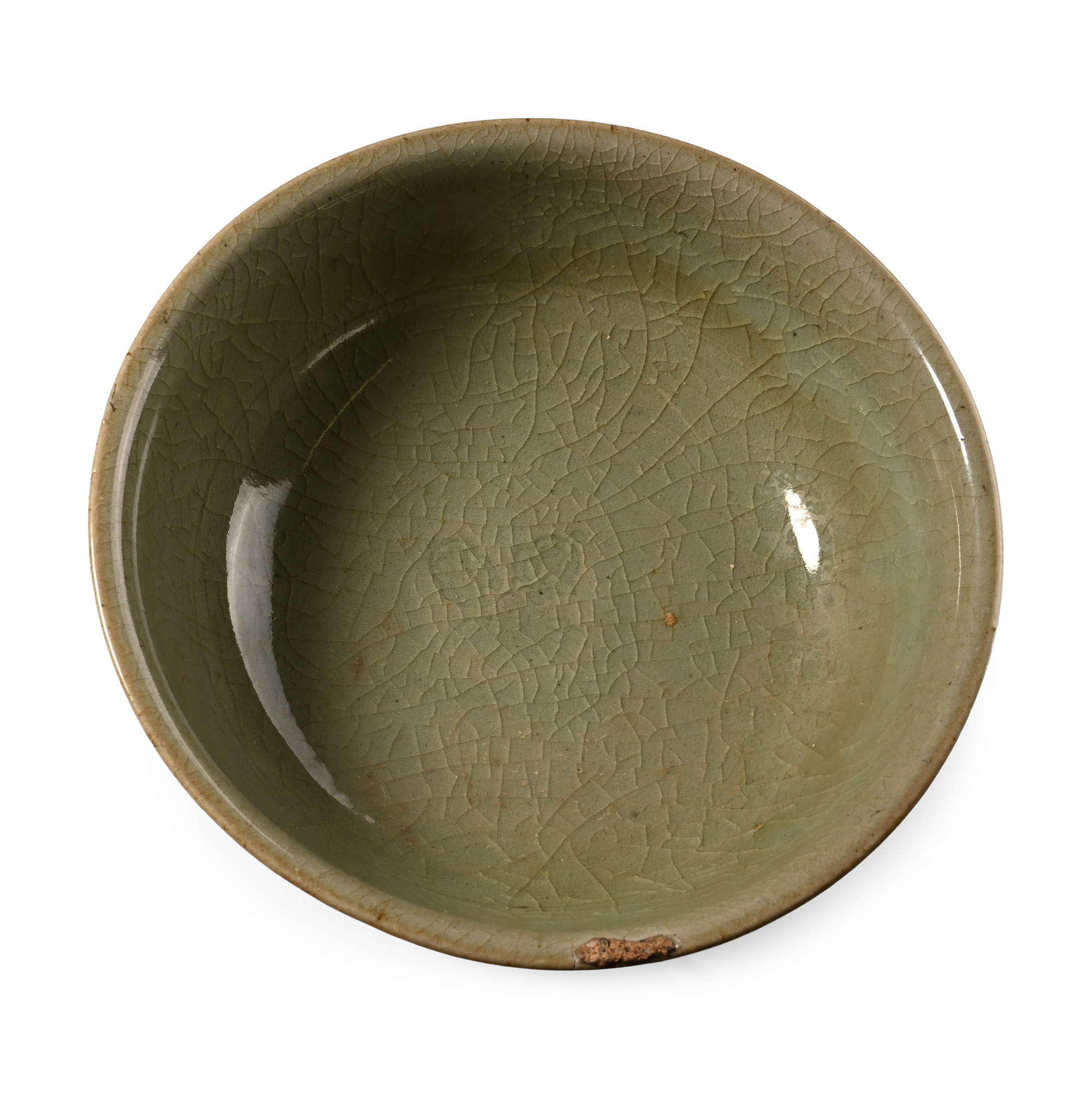 Chinese Ming Celadon Glazed Bowl