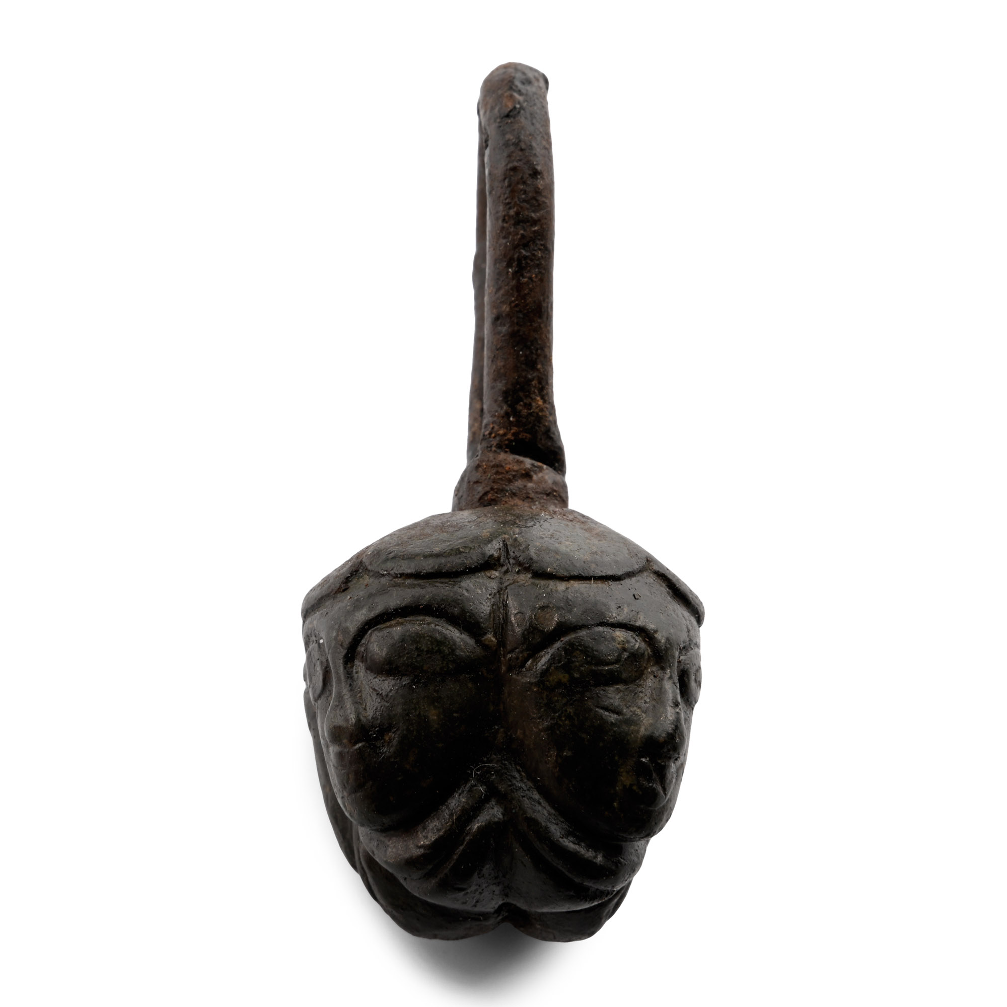 Medieval Bronze Flail Head with Four Heads