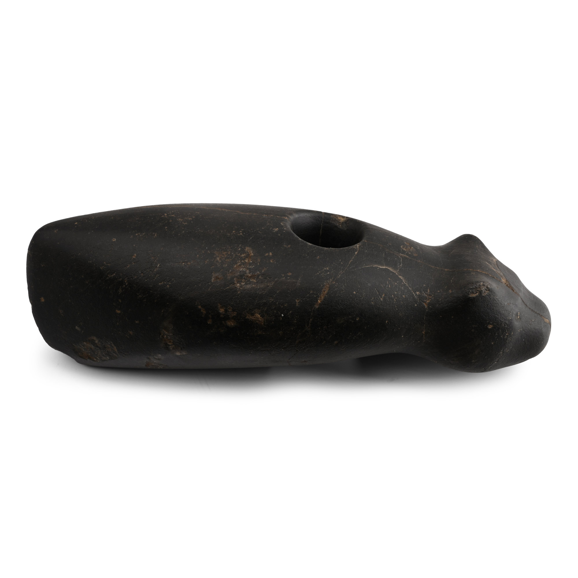 Stone Age Fatyanovo Polished Battle Axehead with Bear's Head