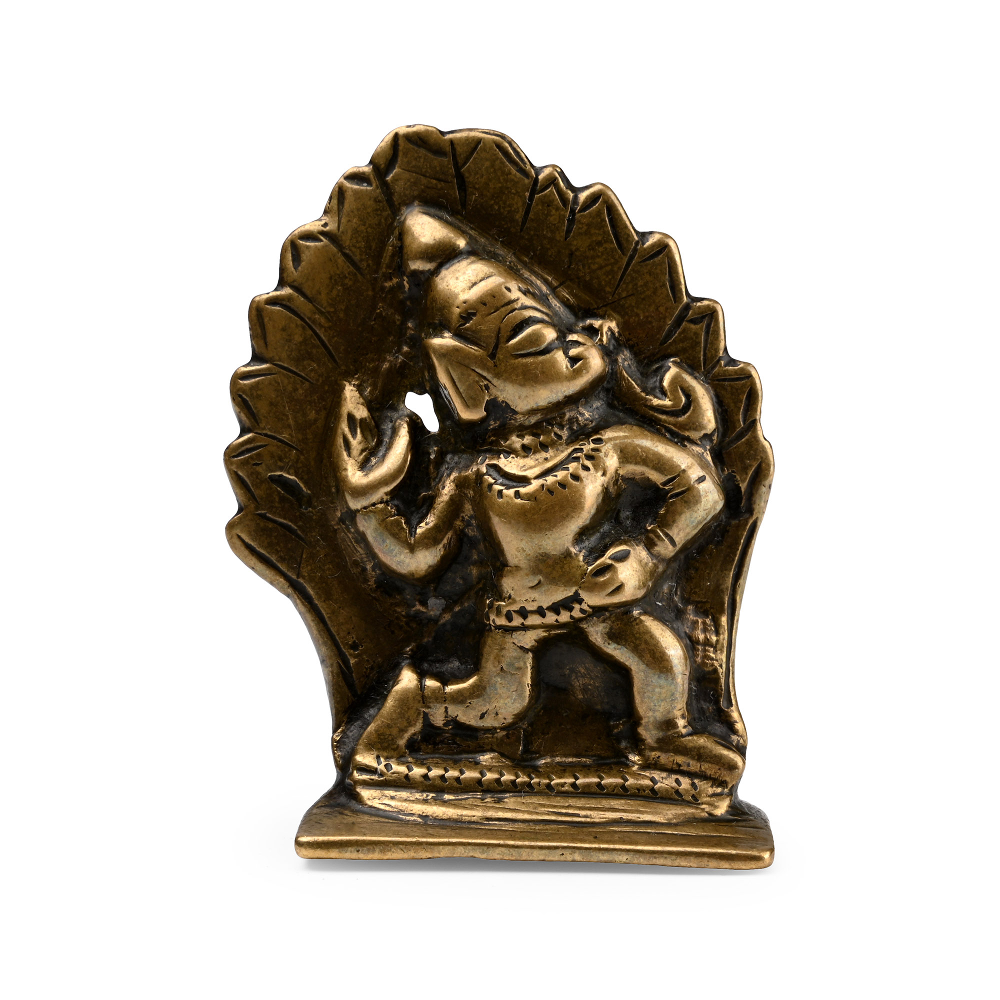 Copper-alloy Hanuman Figure
