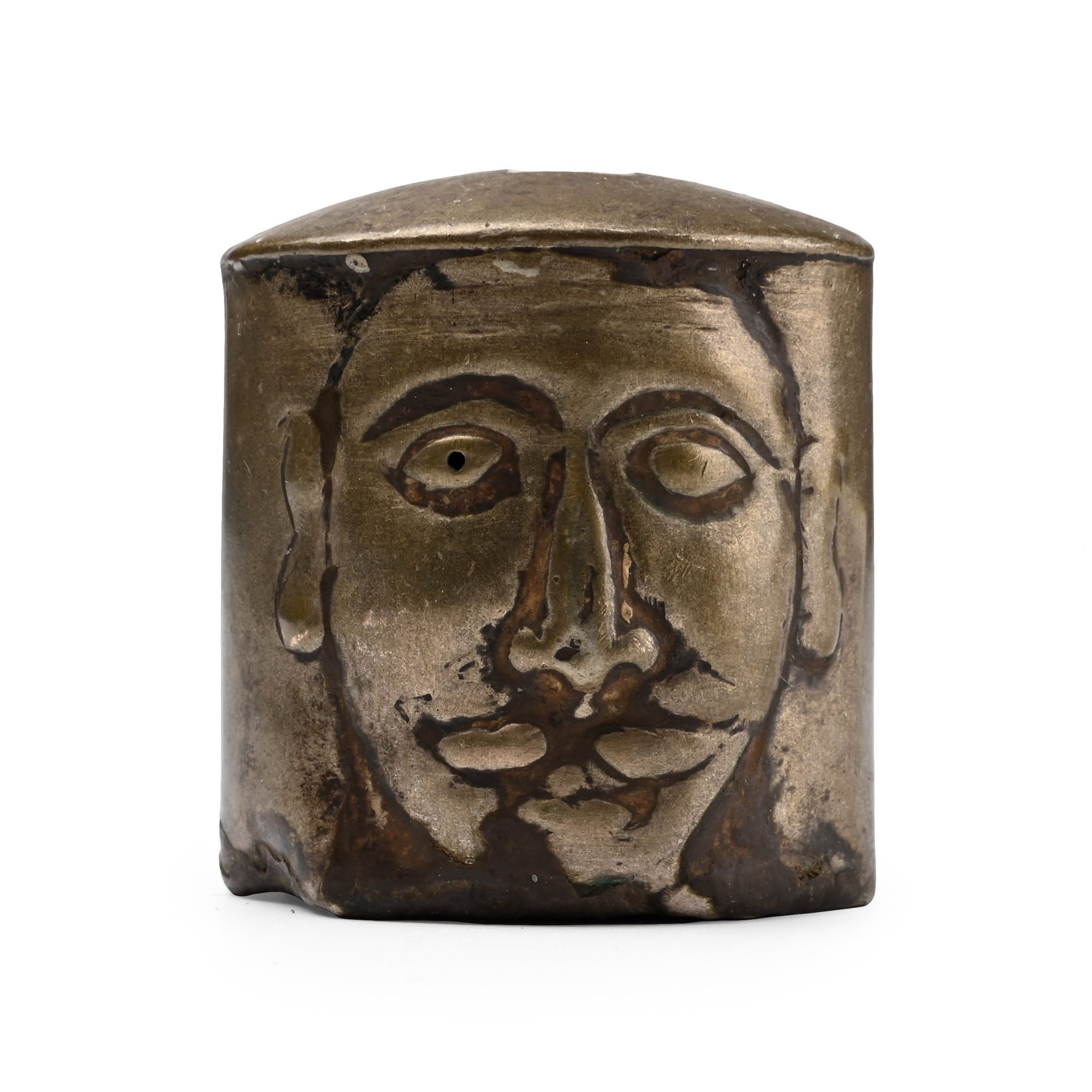 Copper-alloy Sacred Linga Cover