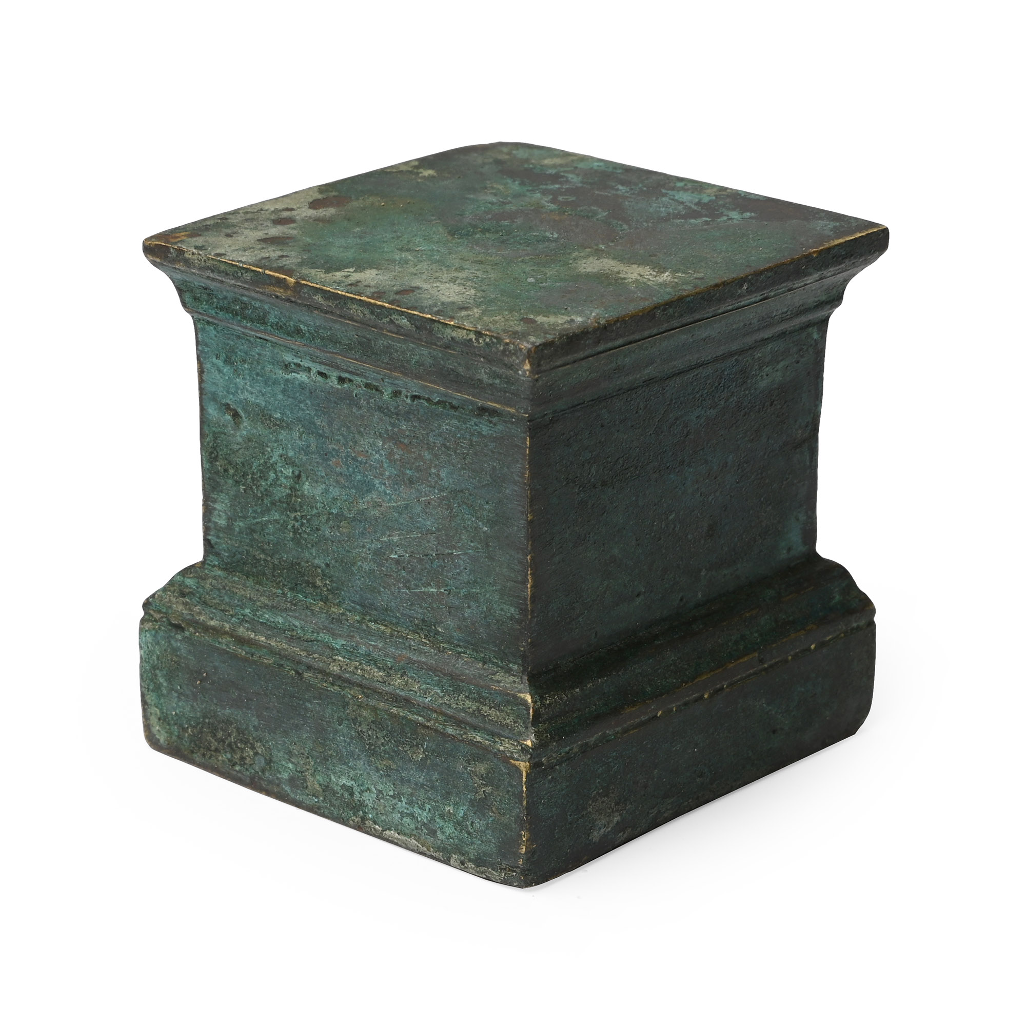 Roman Bronze Statue Base