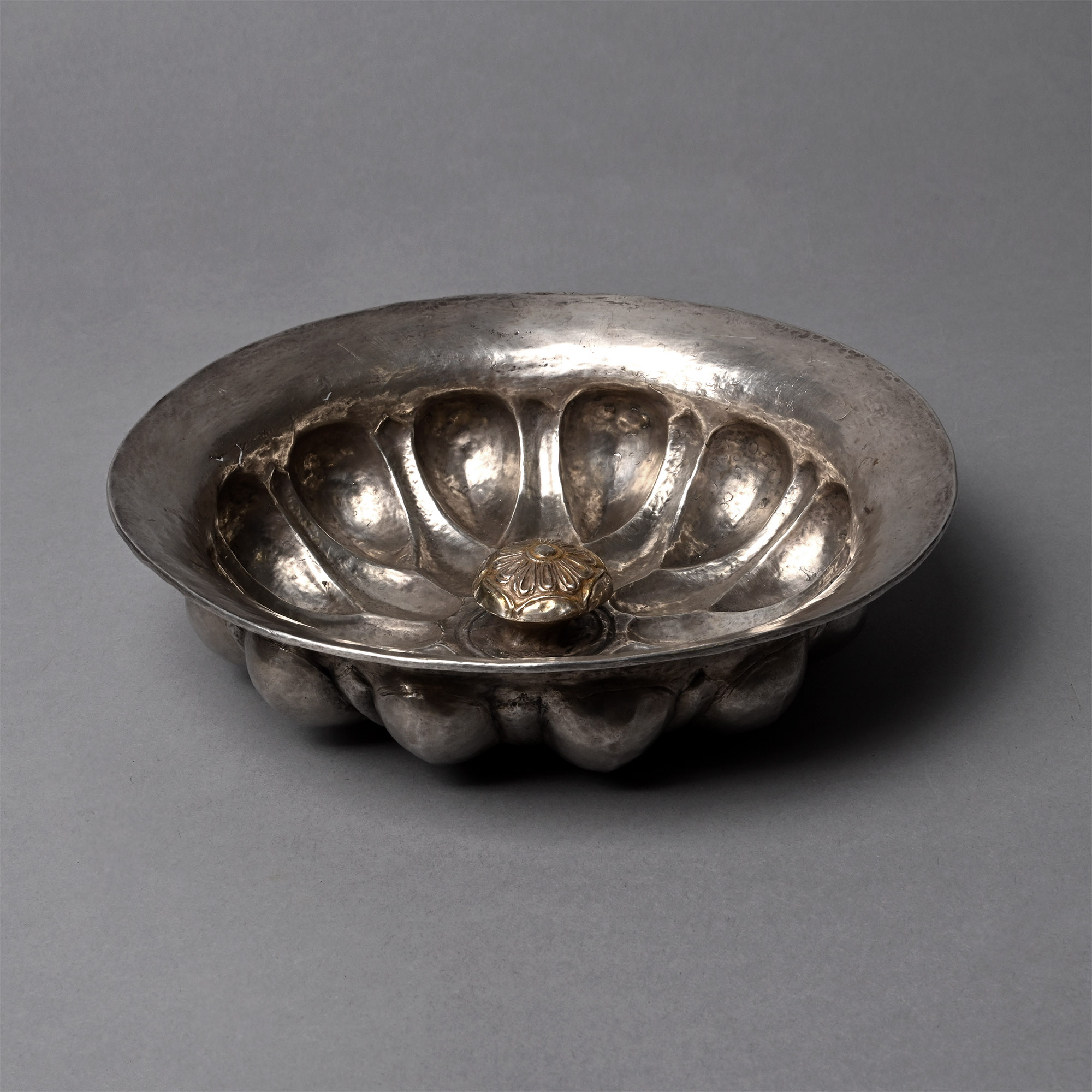 Achaemenid Silver Phiale with Central Rosette