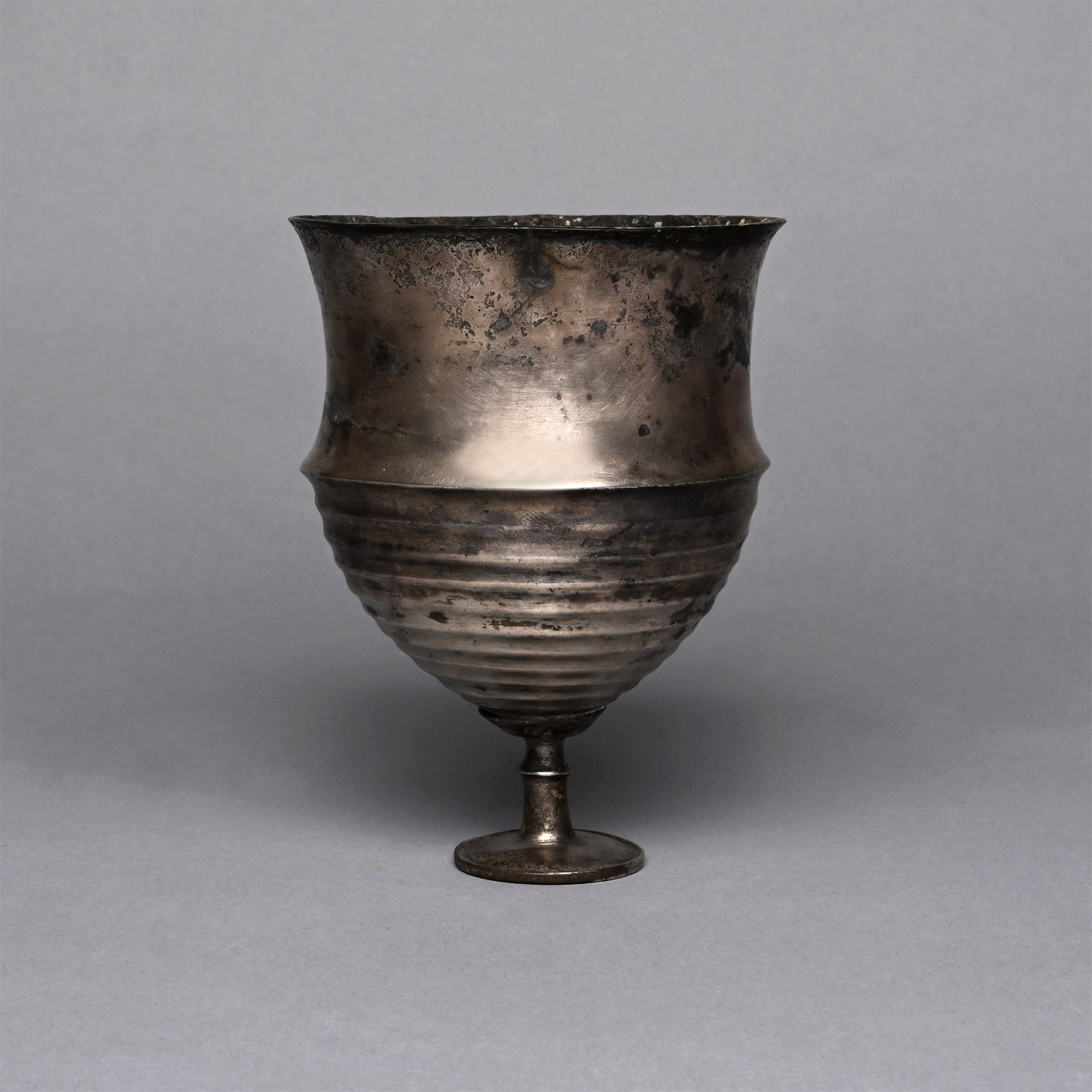 Gandharan Silver Footed Chalice