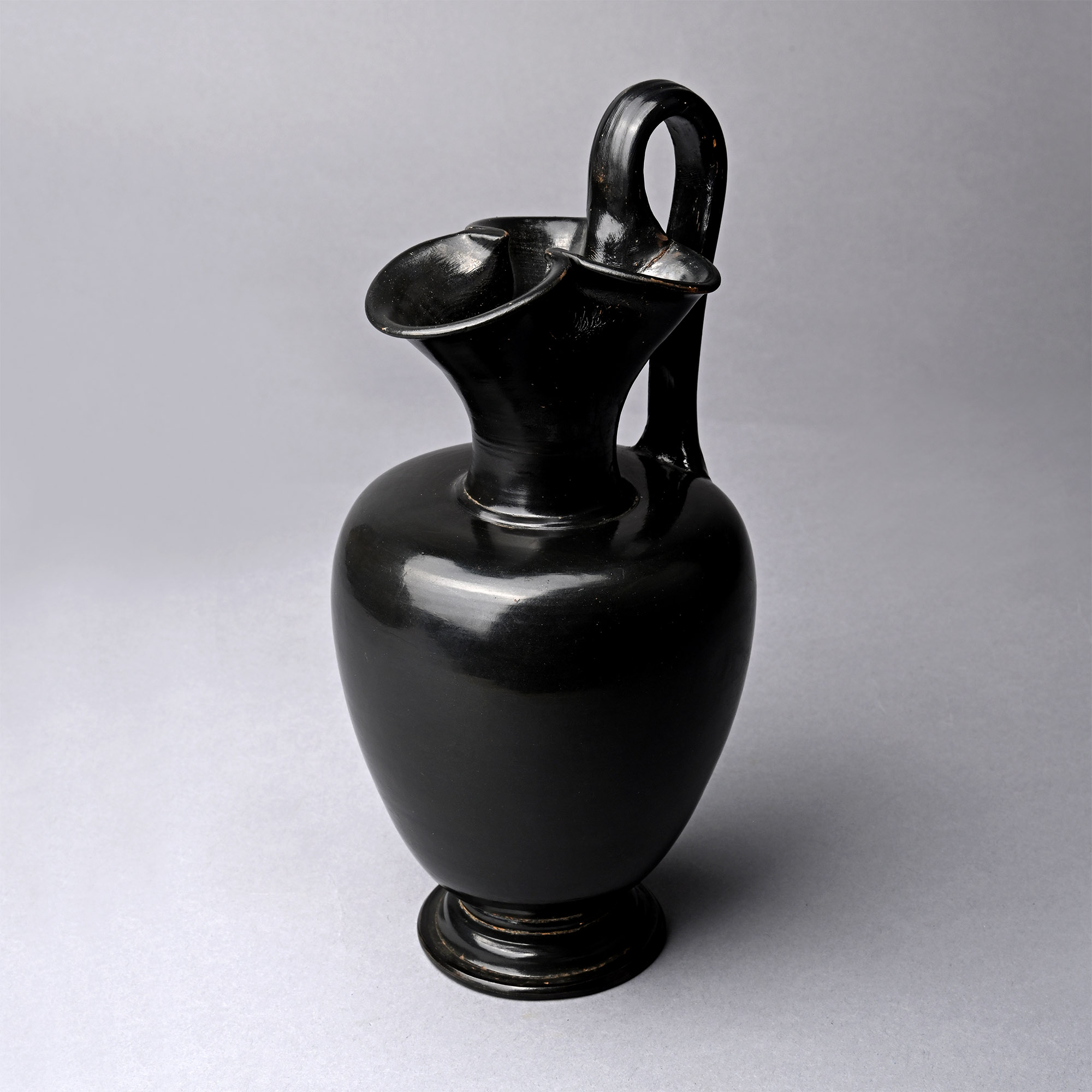 Greek Black-Glazed Oinochoe