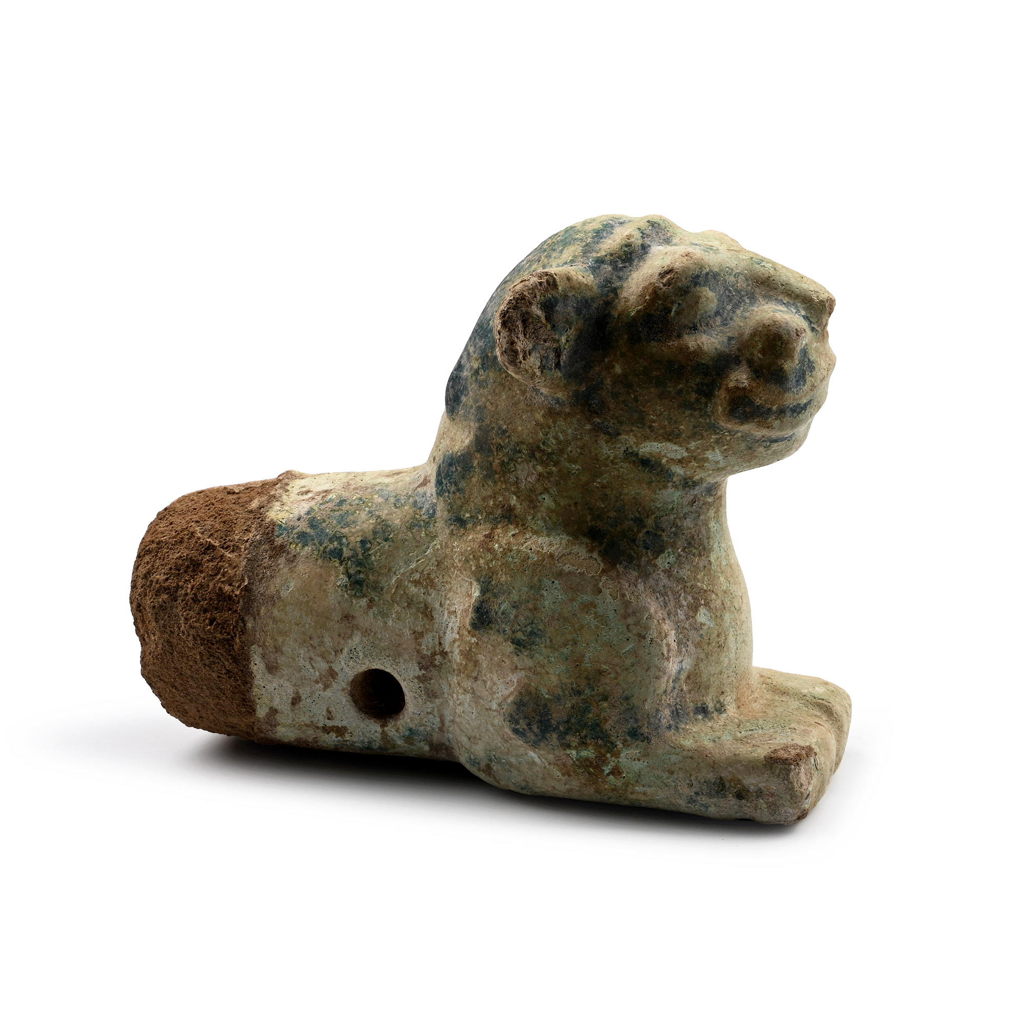 Ziwiye Faience Lion Figurine